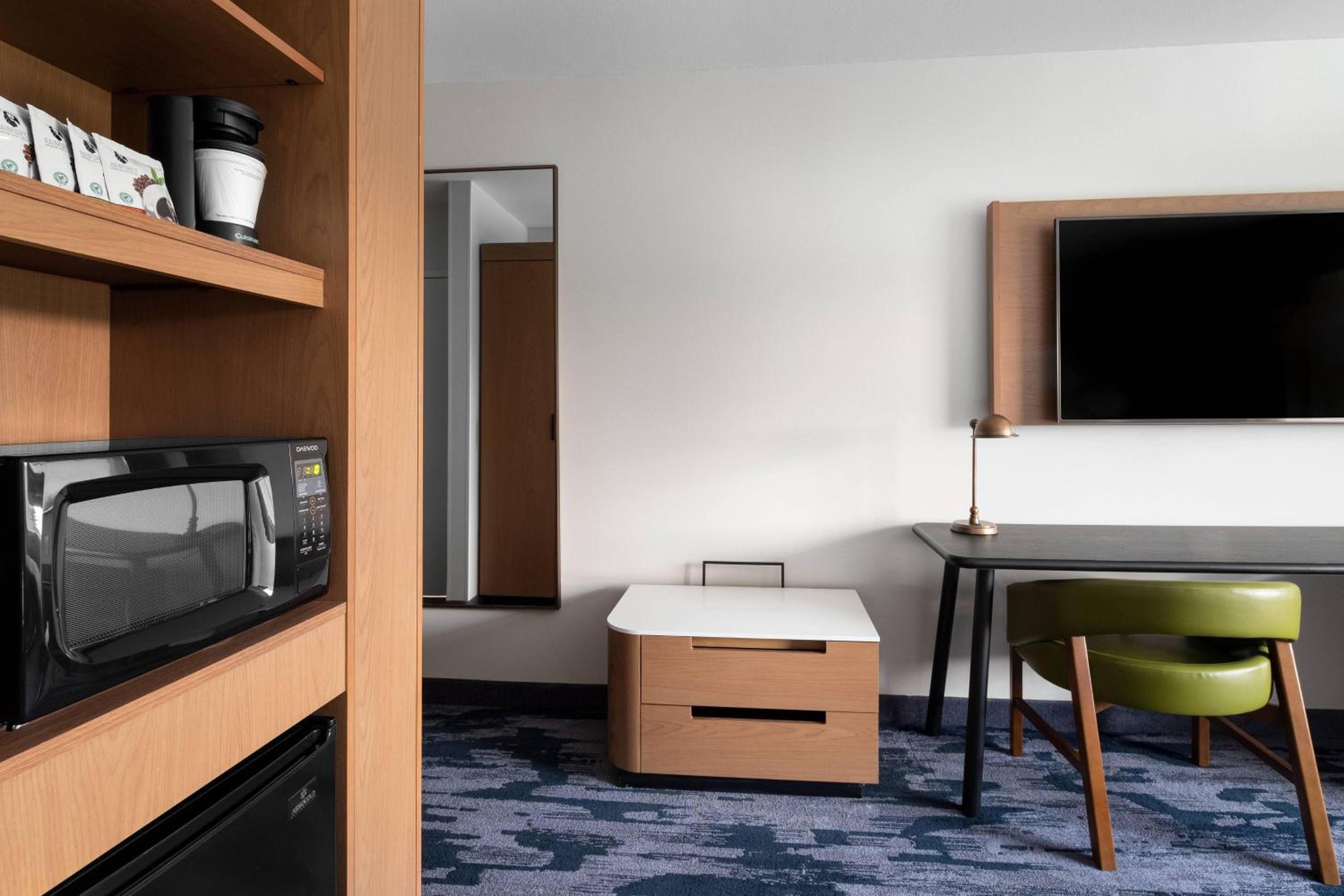 King Suite with Roll-In Shower and Sofa Bed - Mobility Access/Hearing Accessible