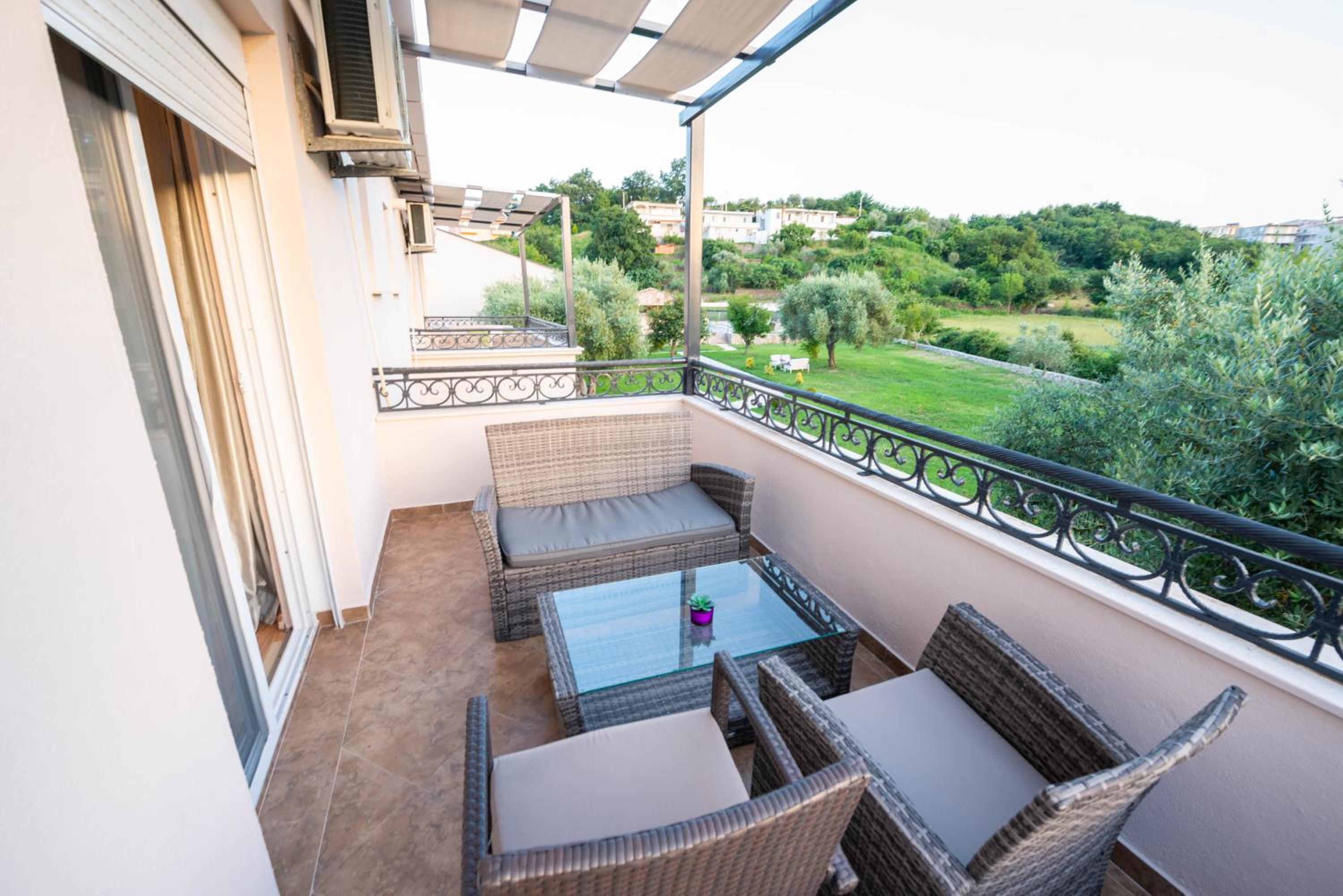 Two-Bedroom Apartment with Balcony
