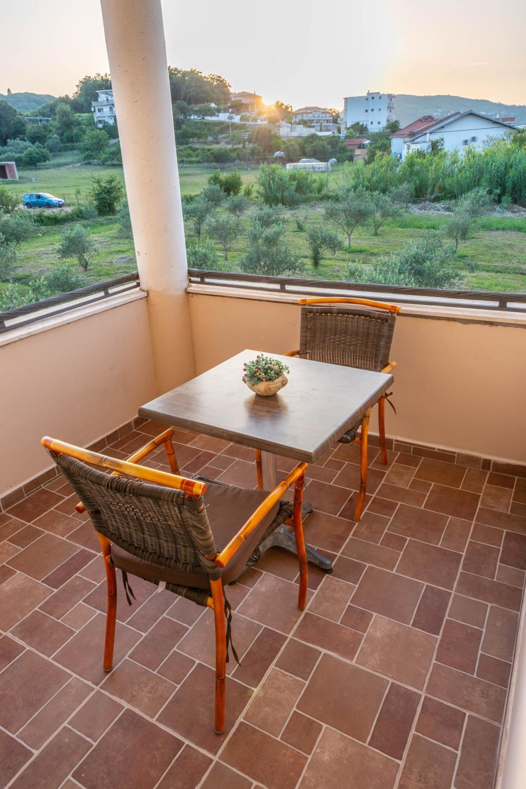 Two-Bedroom Apartment with Balcony