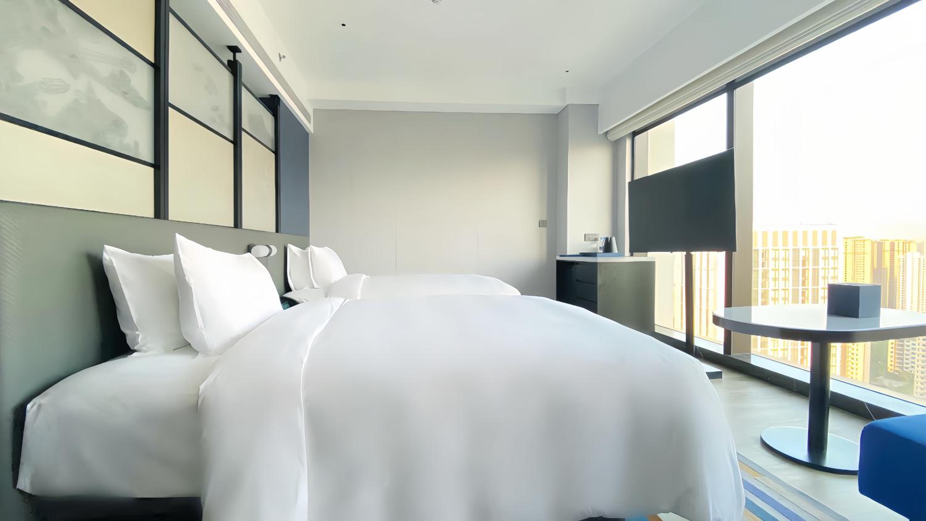 Premium Double Room with Two Double Beds and Ocean View photo 2