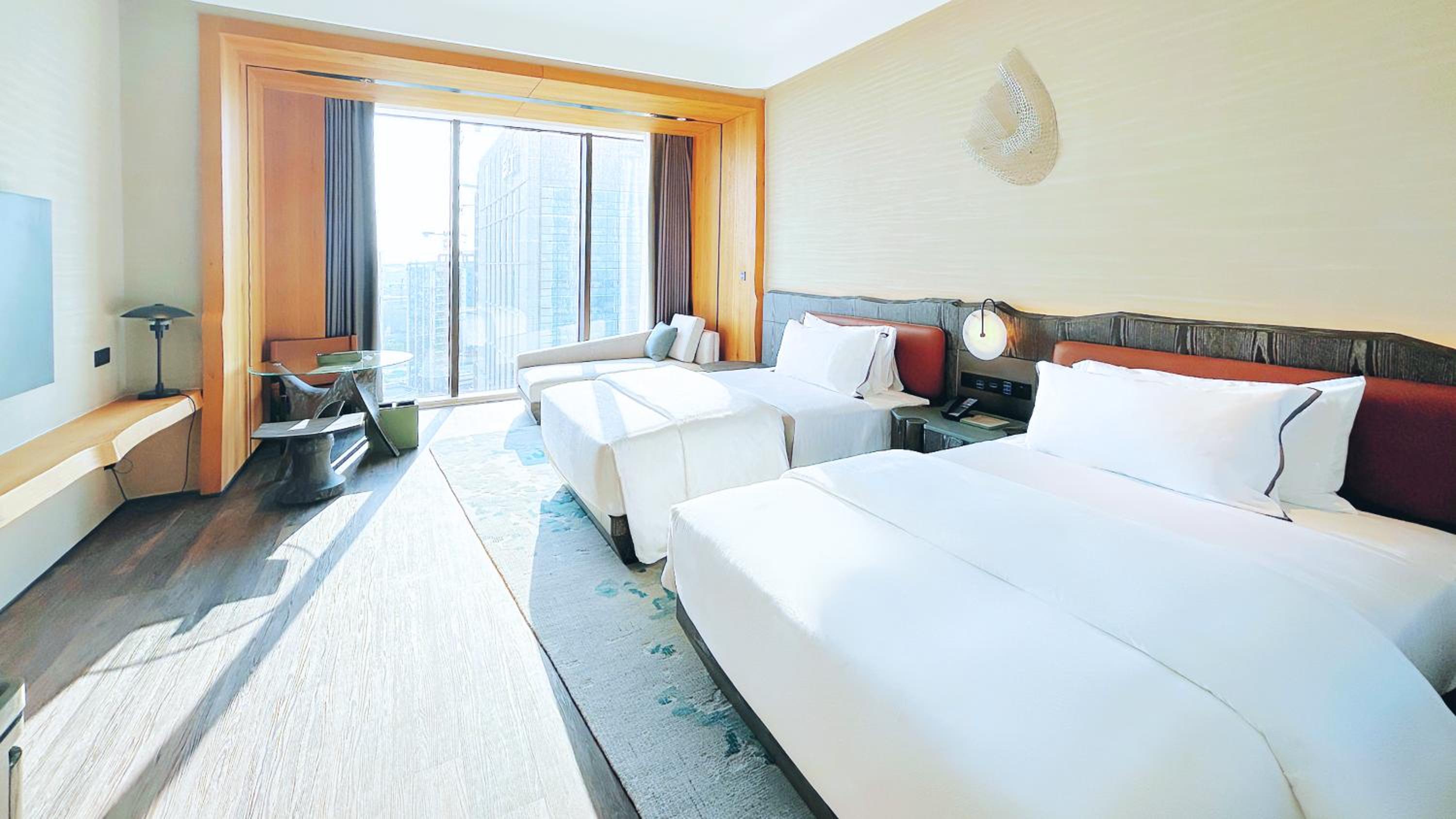 Premium Double Room with Two Double Beds and Ocean View photo 3