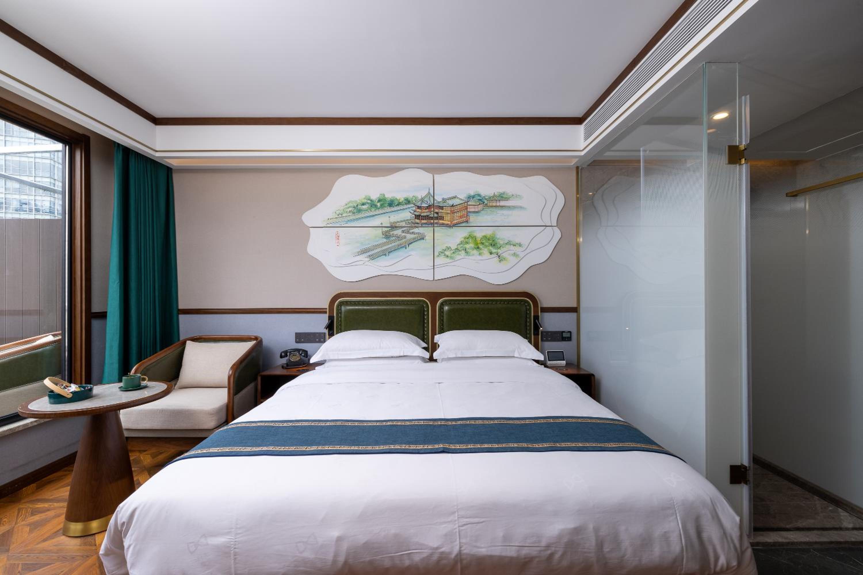 Suzhou River View Terrace Double Room