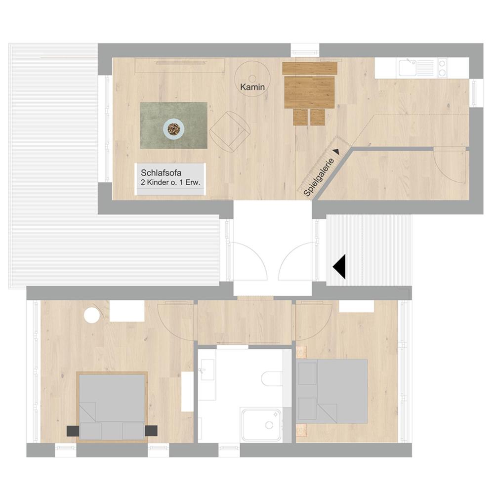 Two-Bedroom Chalet photo 3