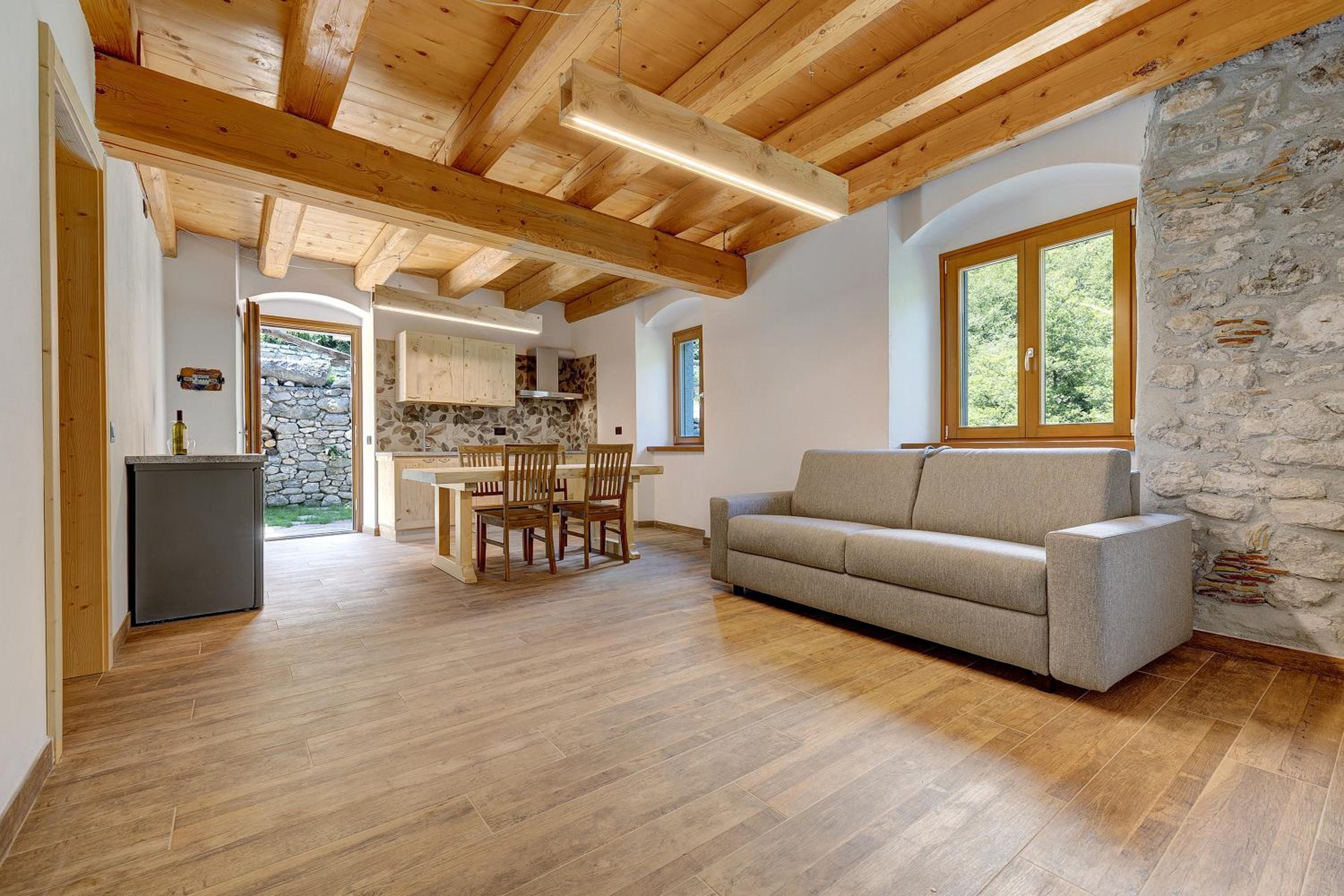 Two-Bedroom Deluxe Apartment with Garden View