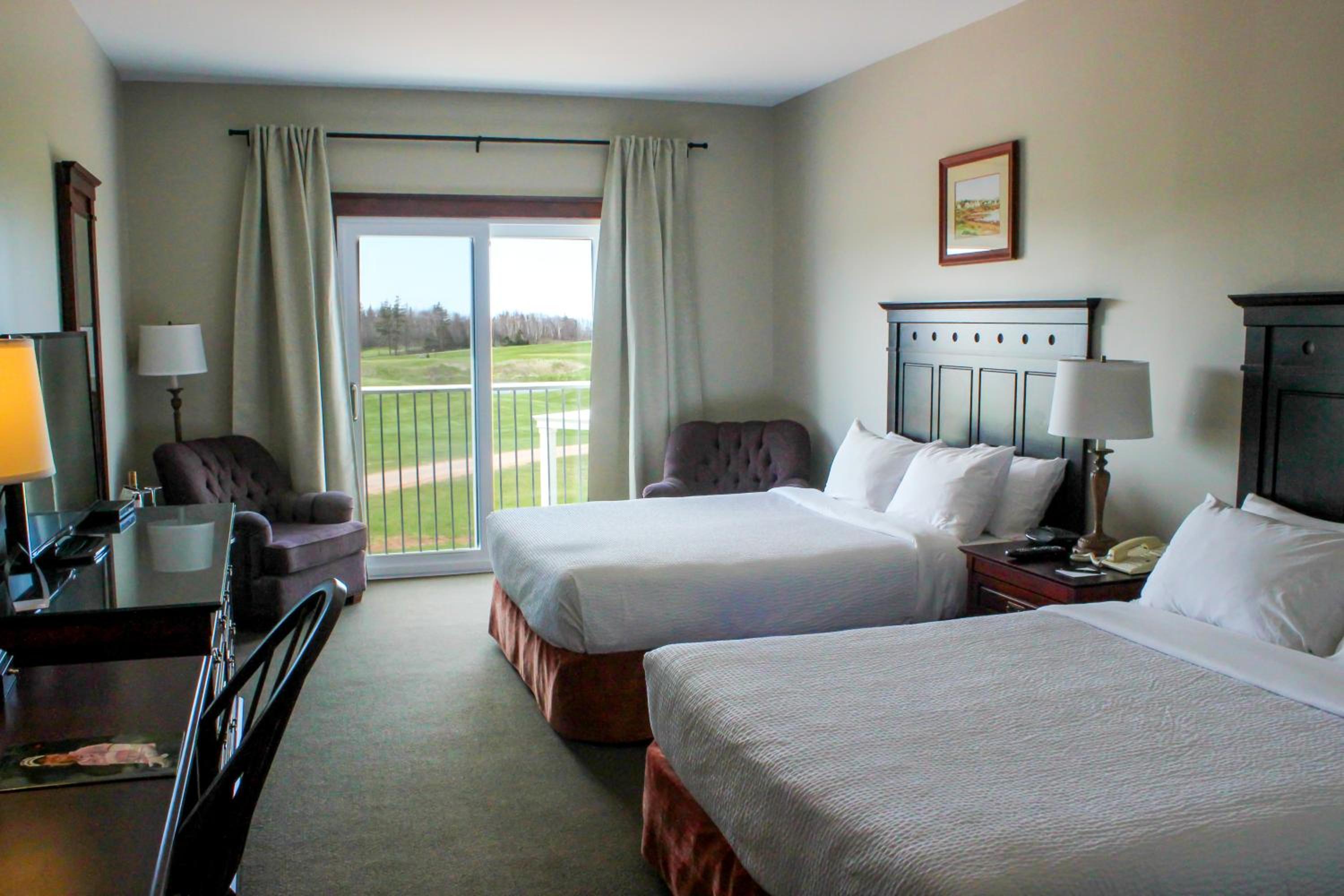 Deluxe Queen Room with Two Queen Beds and View - Photo 1