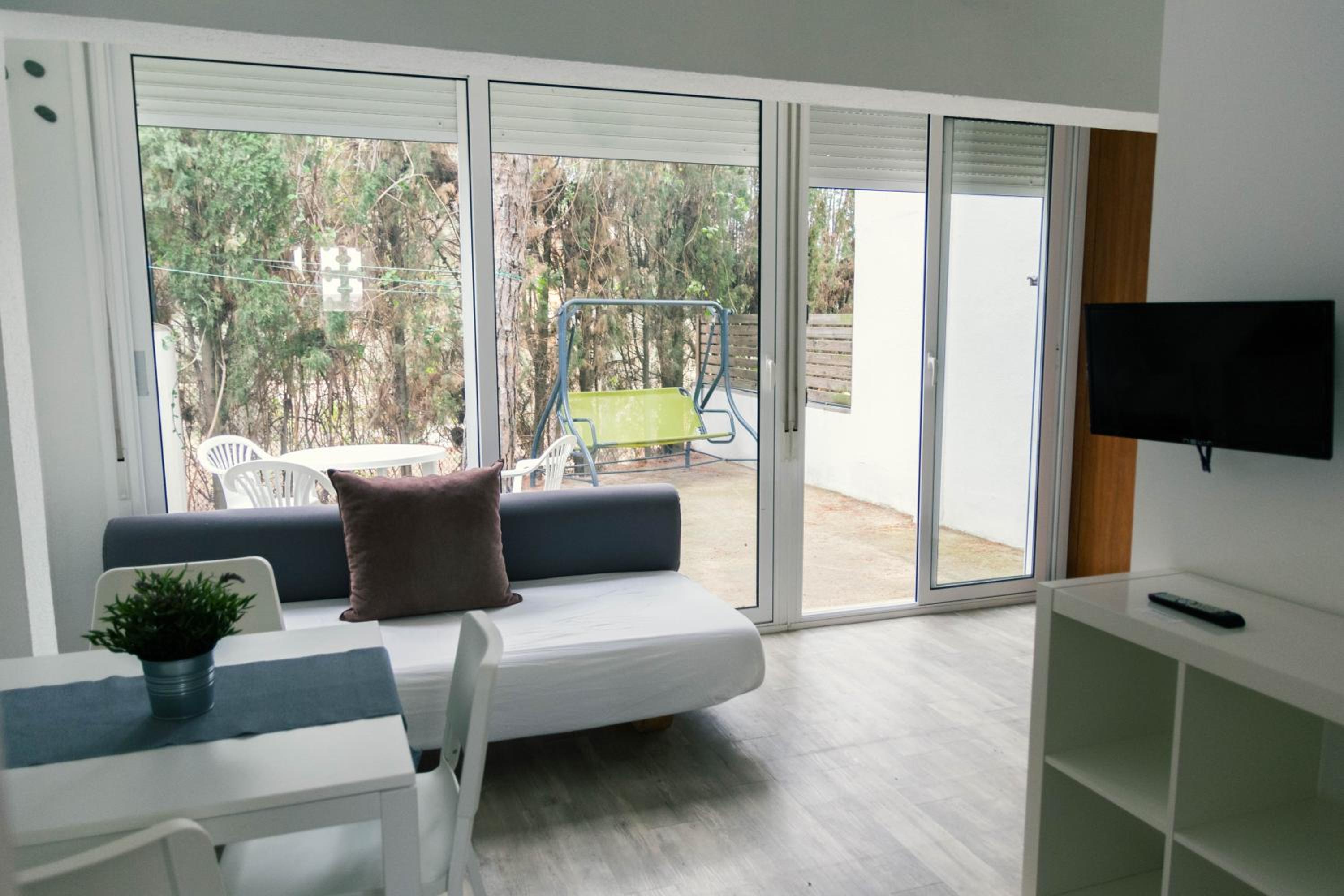 Estudio con terraza