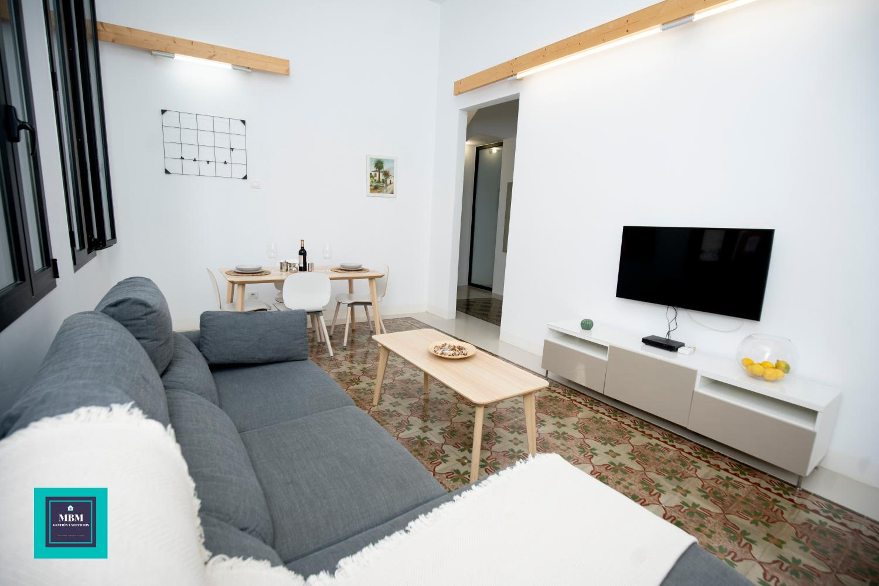 Apartamento de dos habitaciones