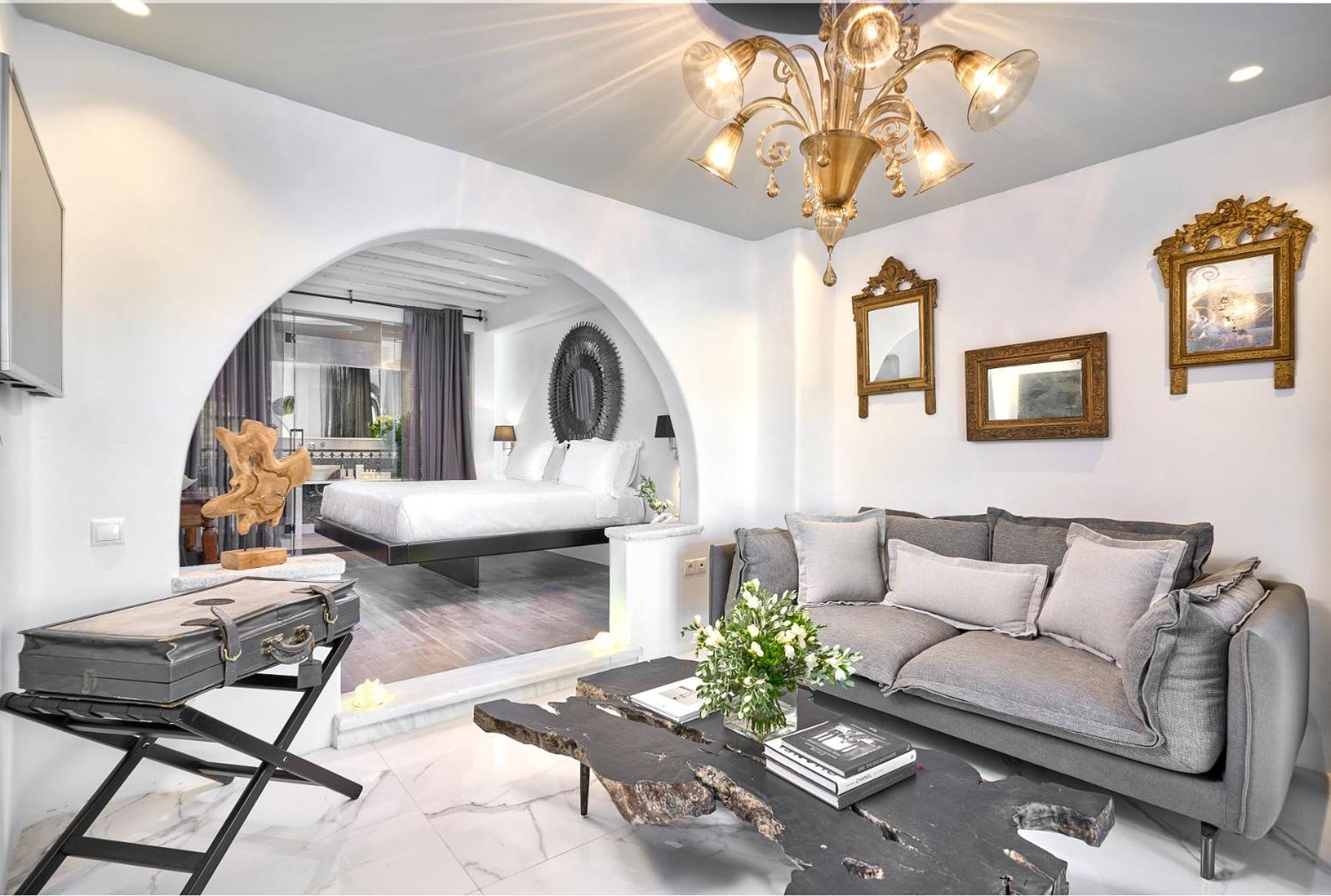Kivotos Two-Bedroom Suite with Sea View