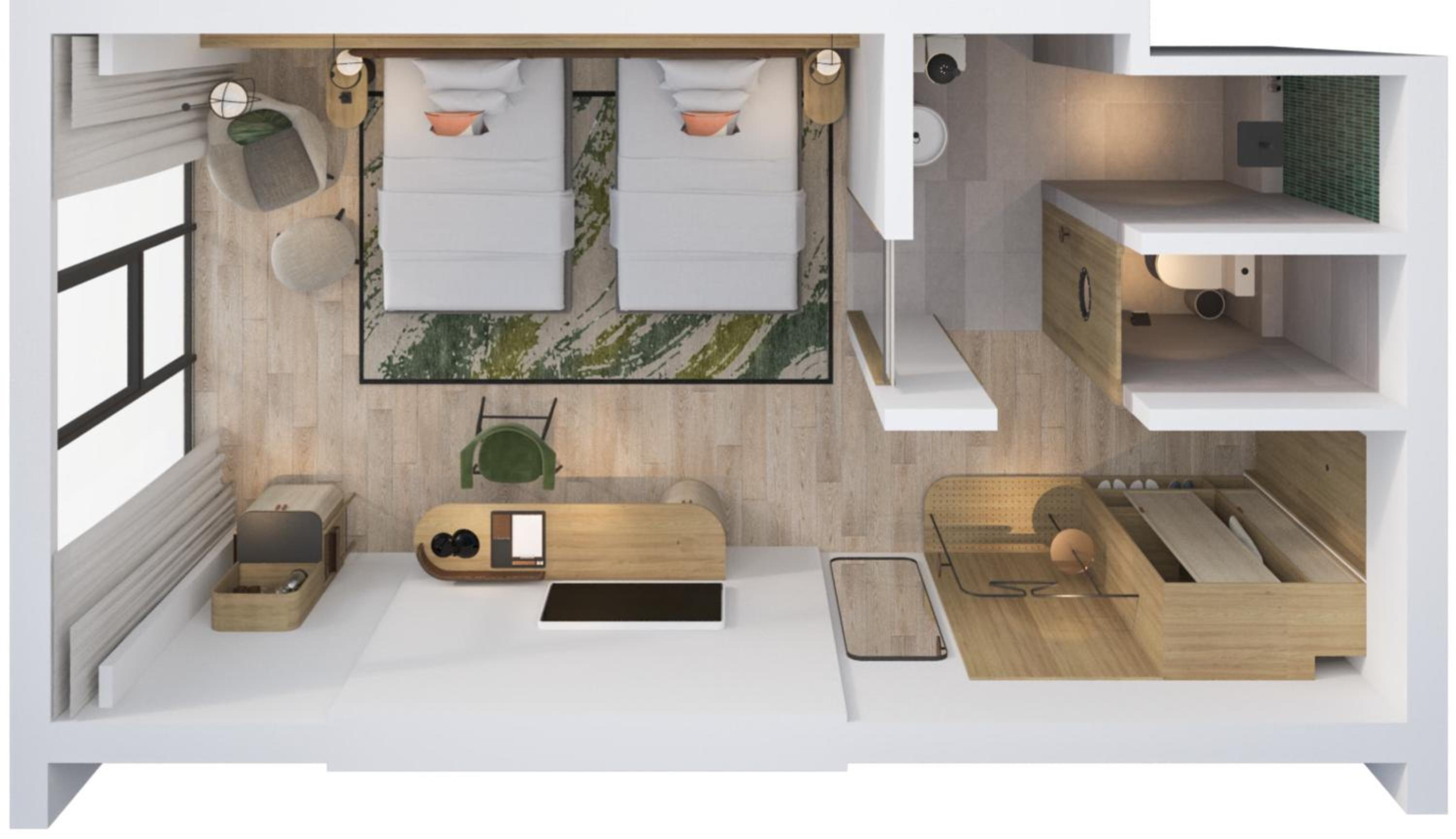 Deluxe Twin Room - Photo 1