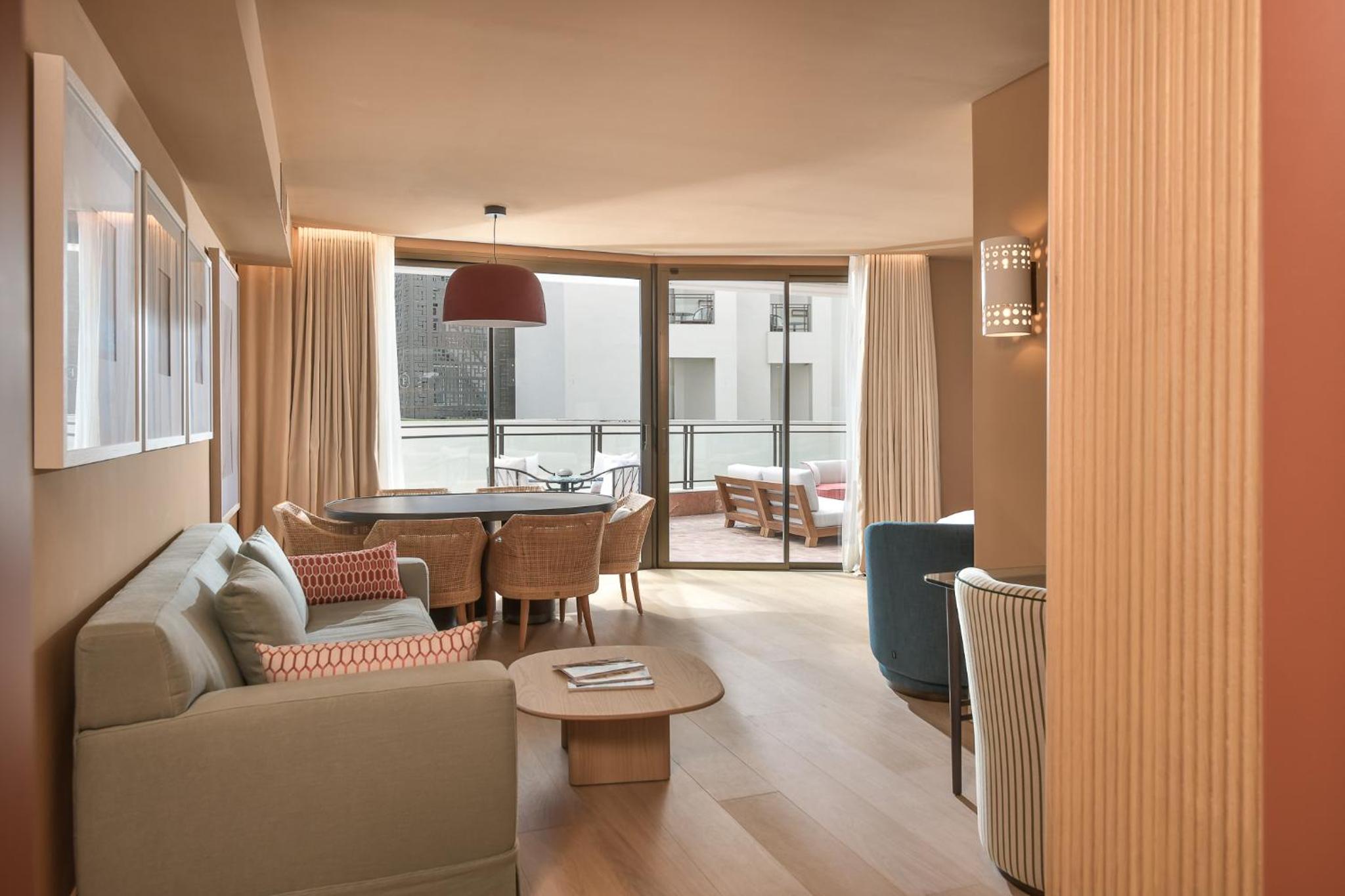 Junior Suite with Partial Sea View (3 Adults + 1 Child)