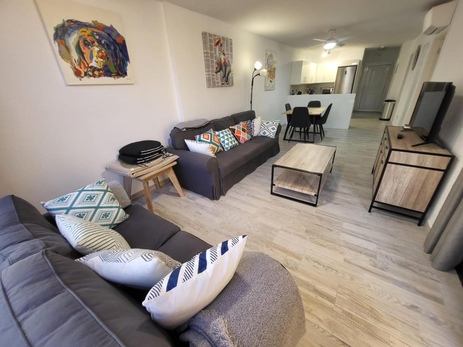 Apartamento de dos habitaciones