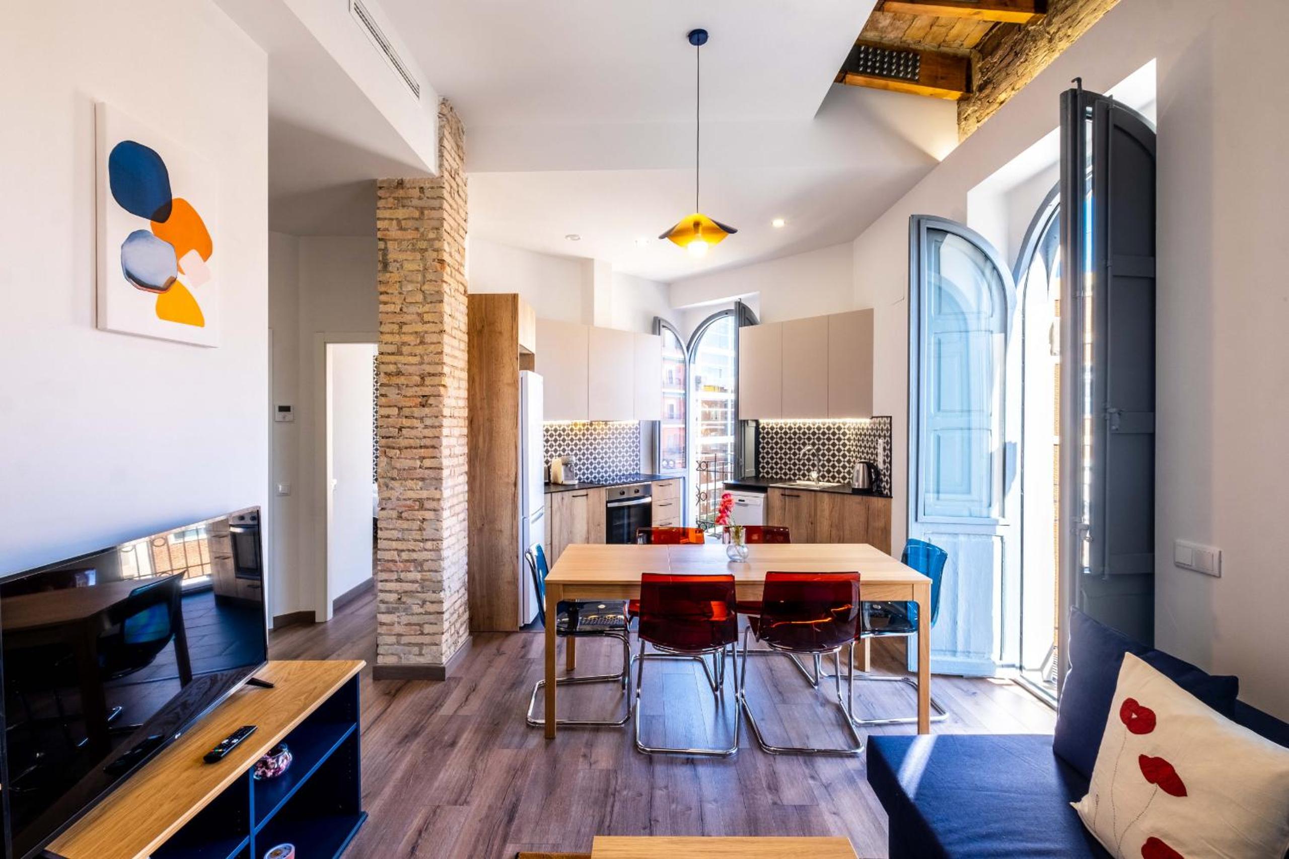 Apartamento de dos habitaciones