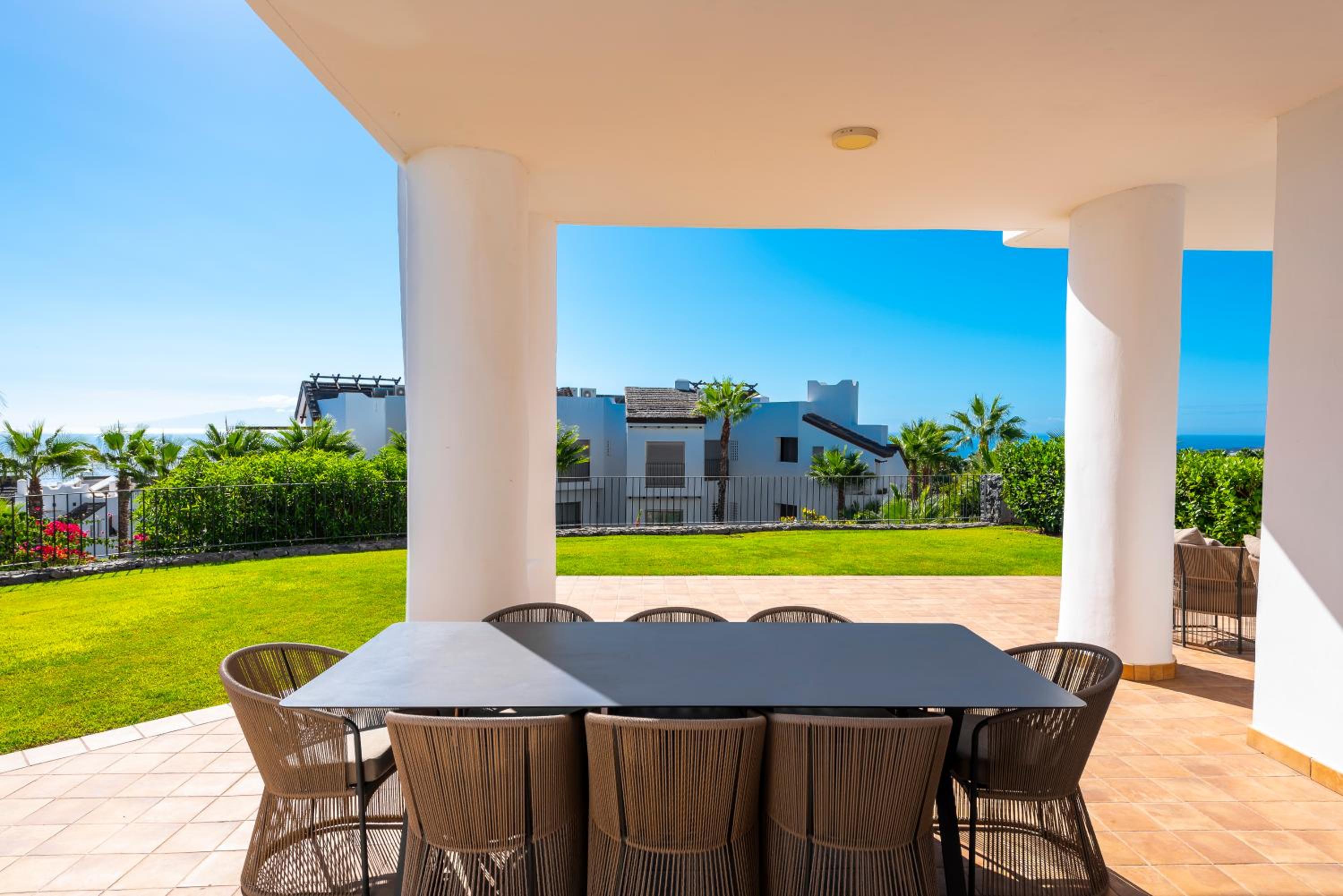 Suite de tres habitaciones con vista parcial al mar Suite de tres habitaciones con vista parcial al mar