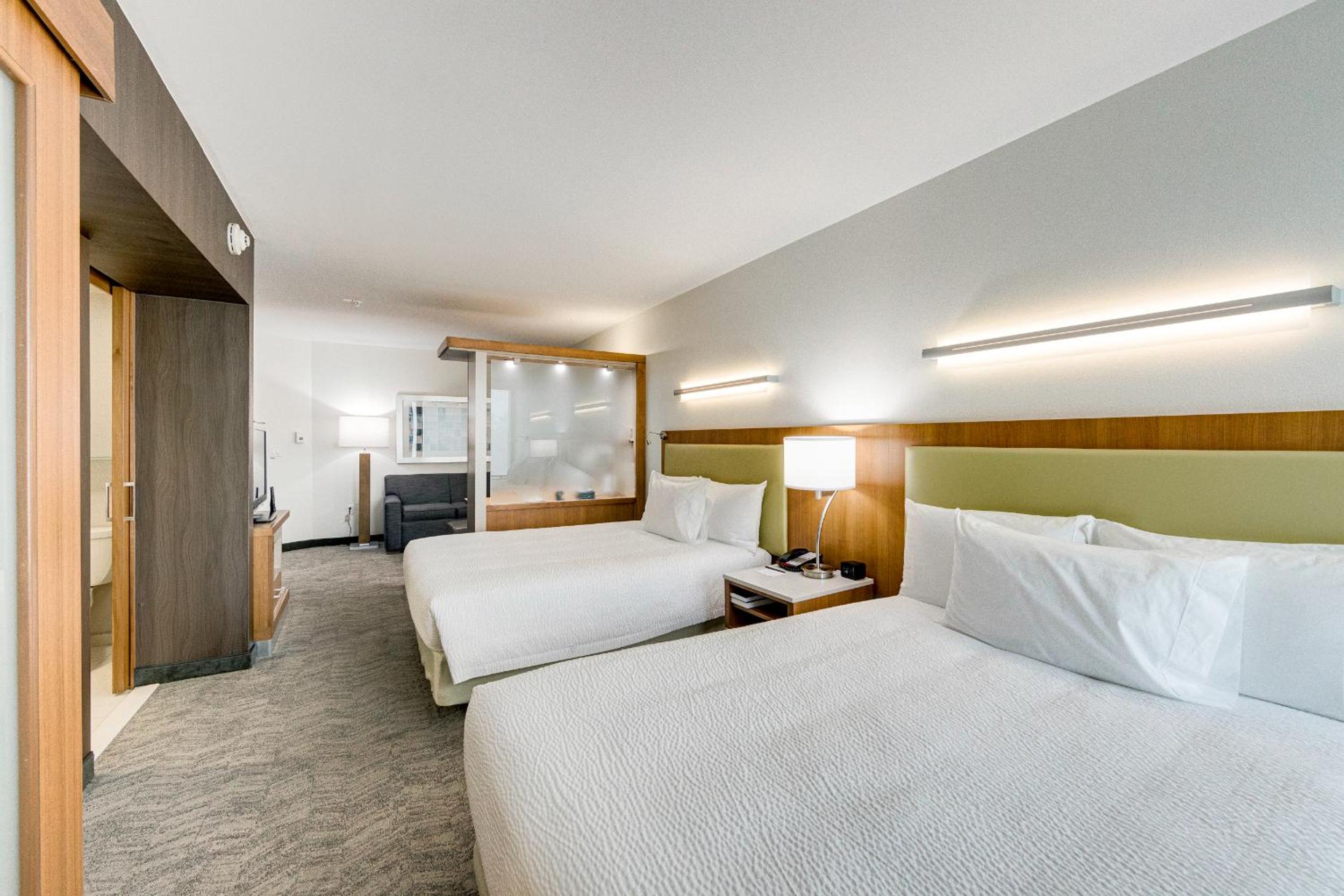 Queen Suite with Two Queen Beds and Sofa Bed