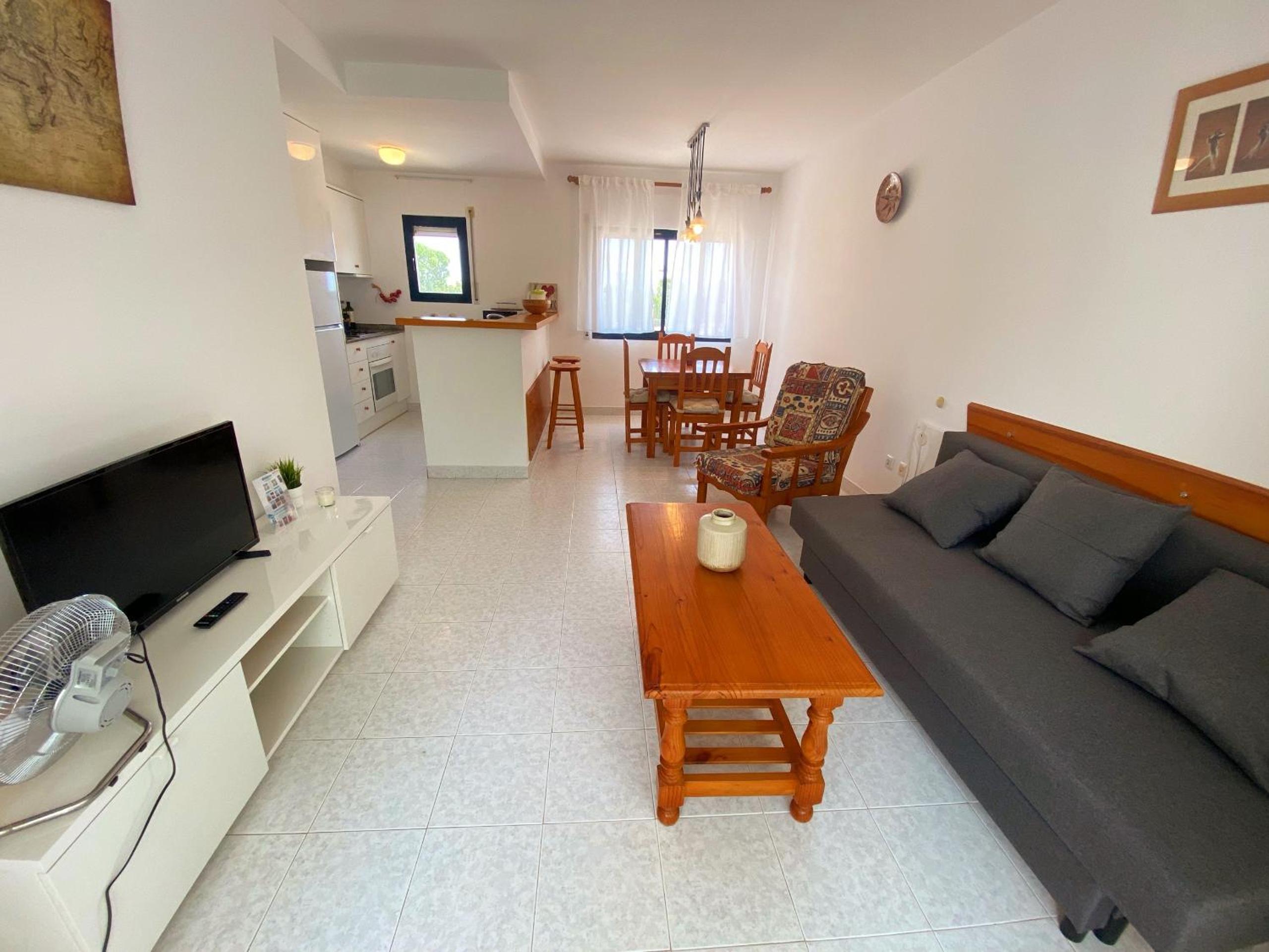 Apartamento de dos habitaciones