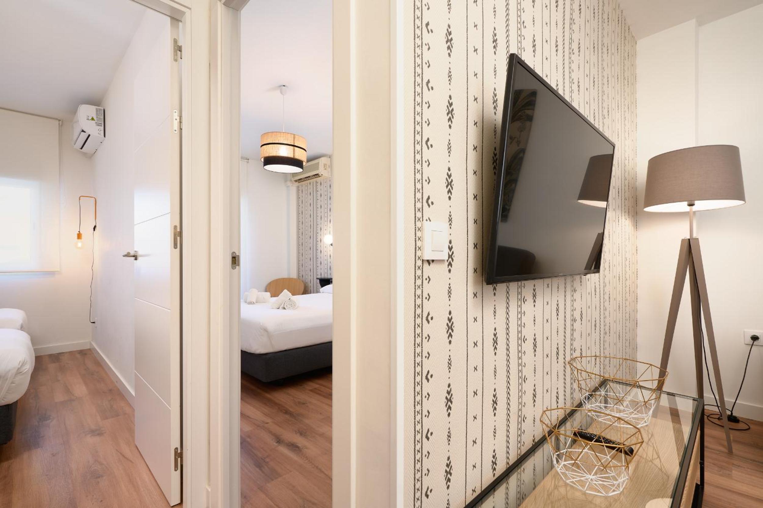 Apartamento de dos habitaciones