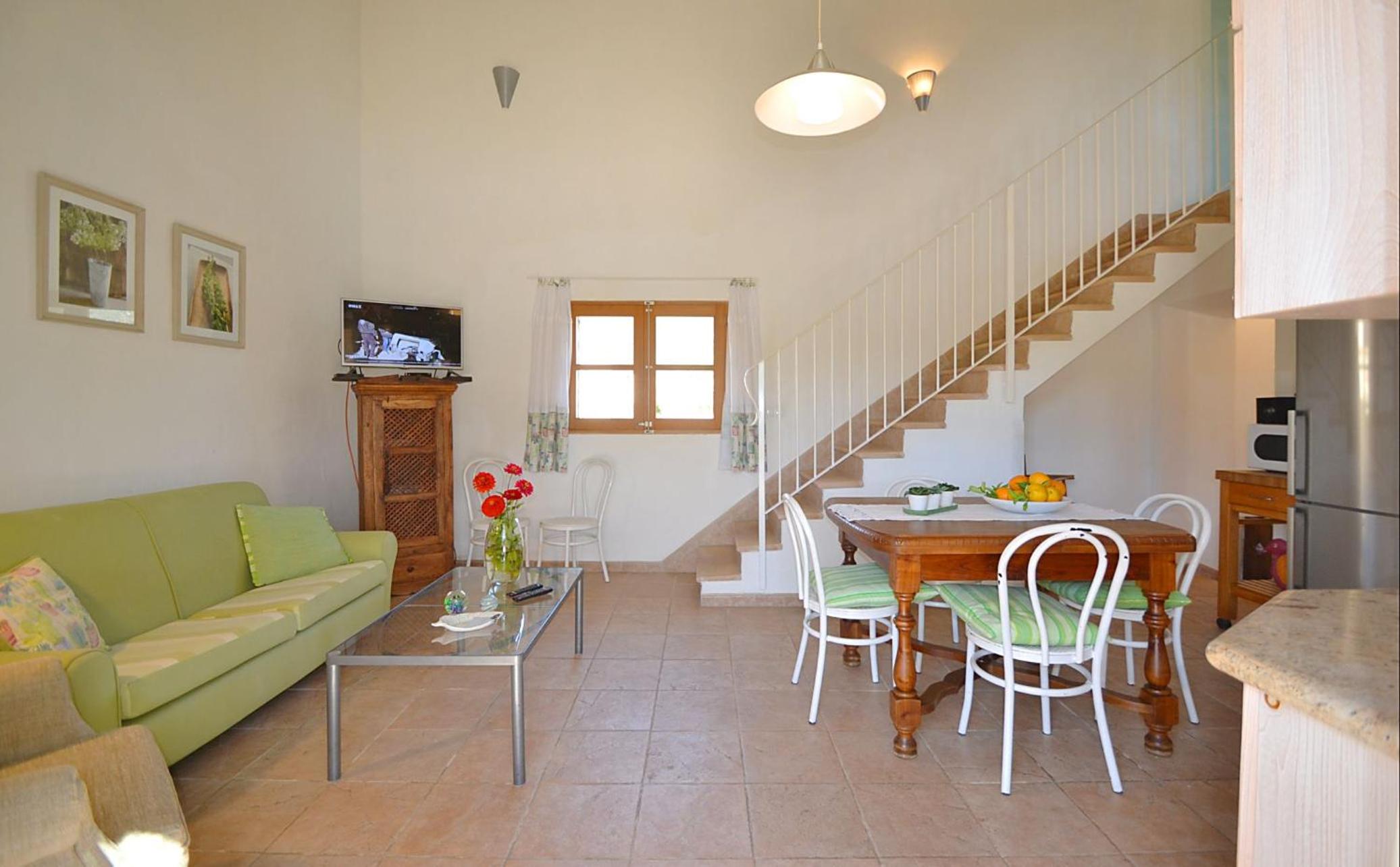 Villa con vistas al jardín