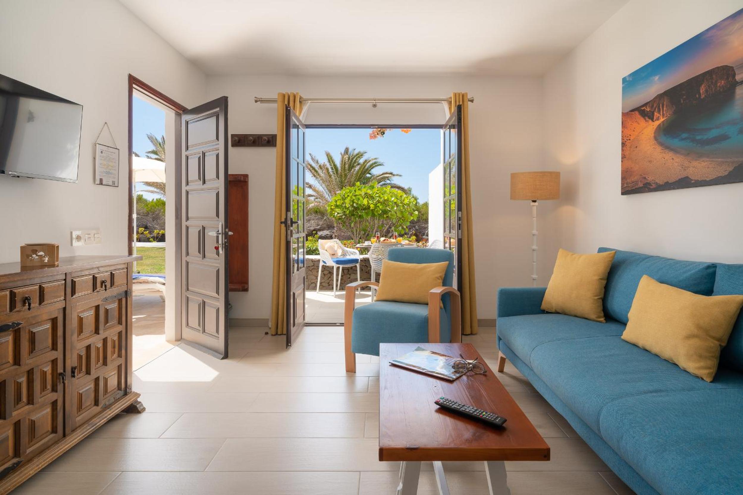 Apartamento con vista a la piscina