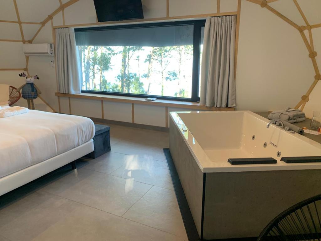 Bungalow con vista al mar