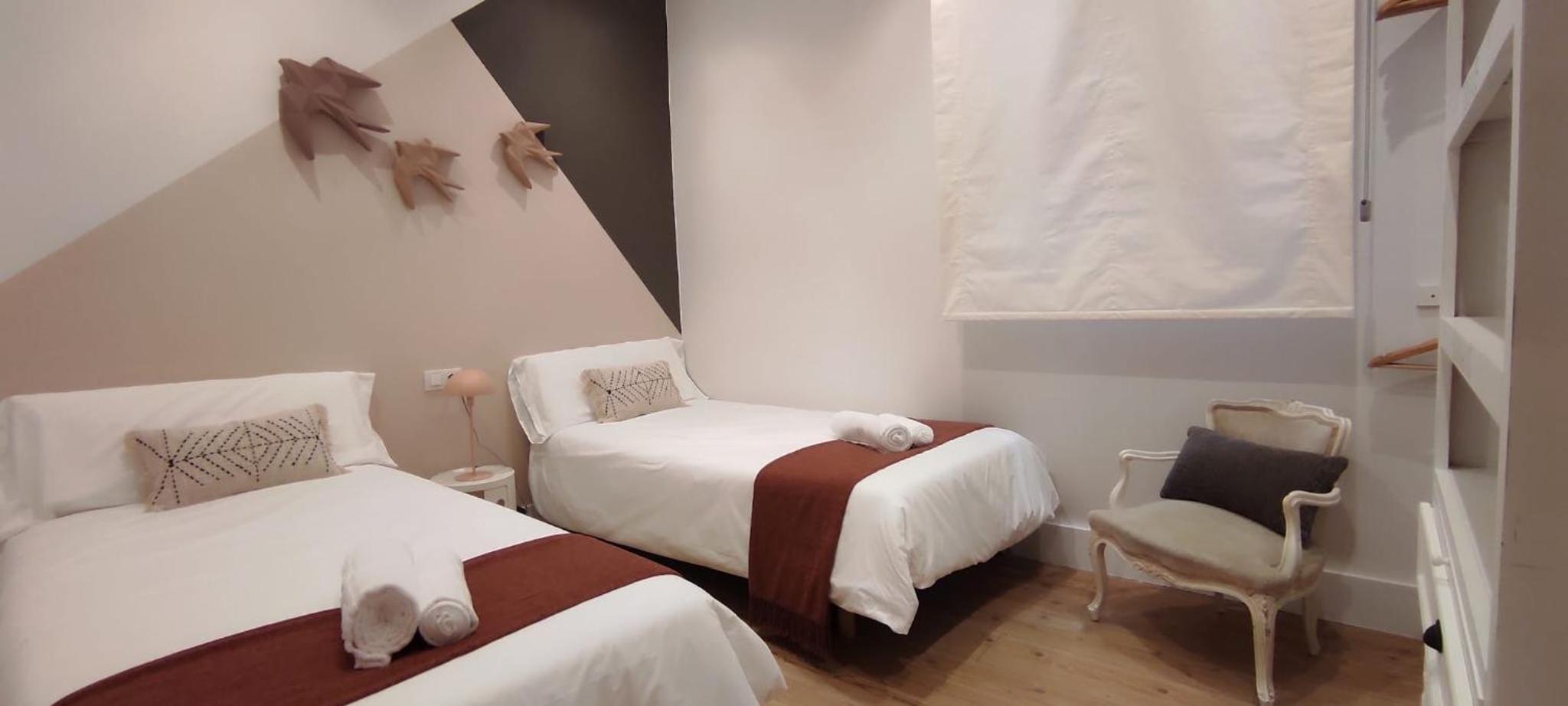 Apartamento de dos habitaciones