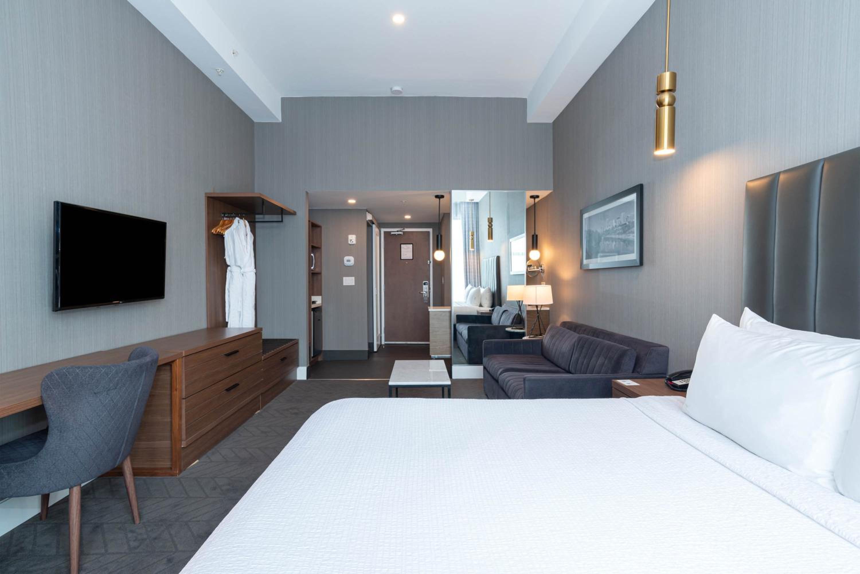 Standard Room, 1 King Bed, Sofa Bed, Euro Style Shower - Photo 2