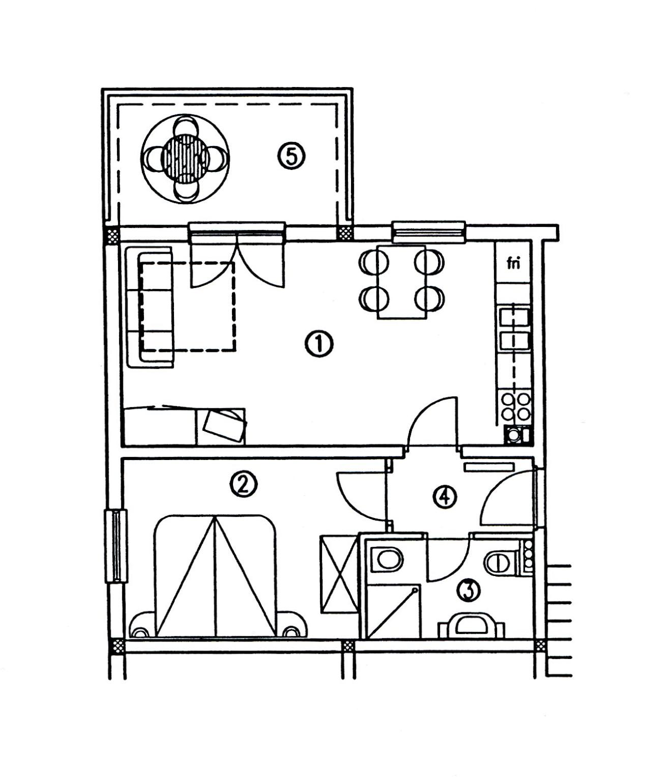 Apartment with Balcony photo 3