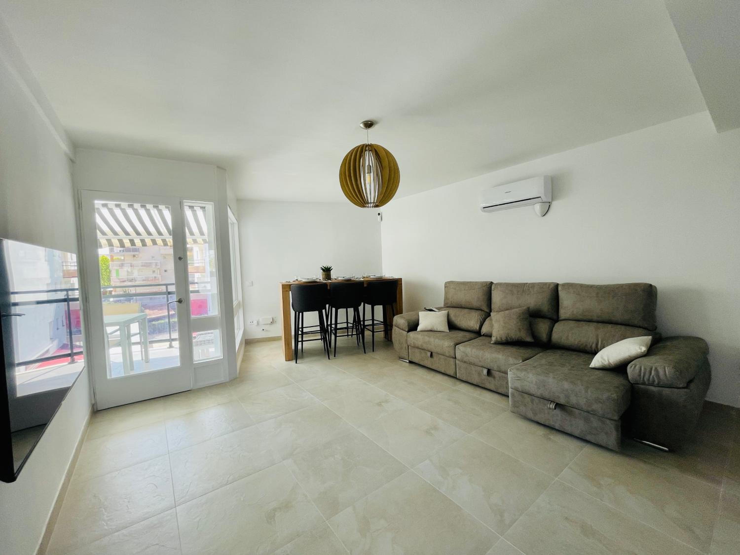 Apartamento con vista al mar