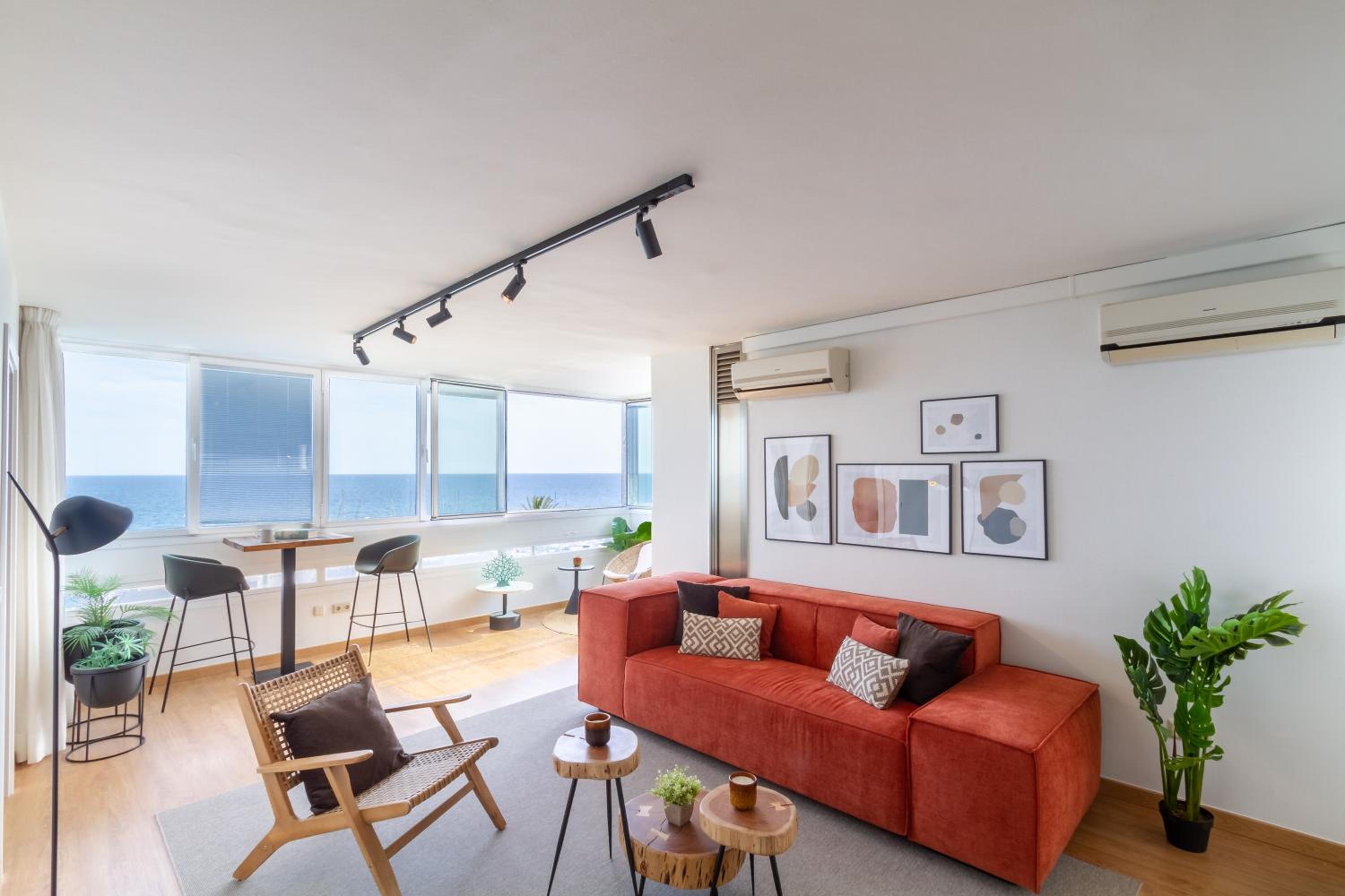 Apartamento con vista al mar