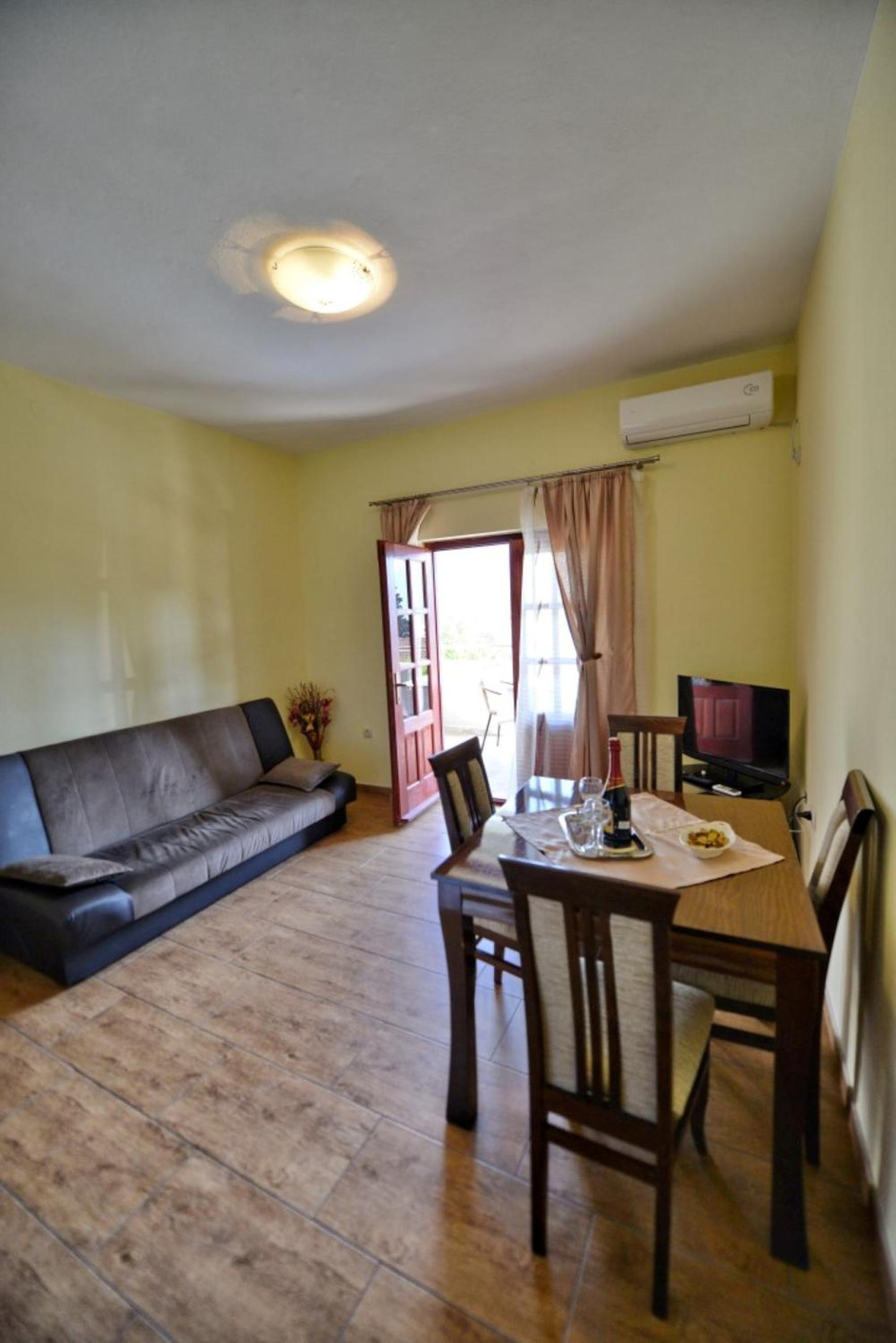 One-Bedroom Apartment with Balcony and Sea View