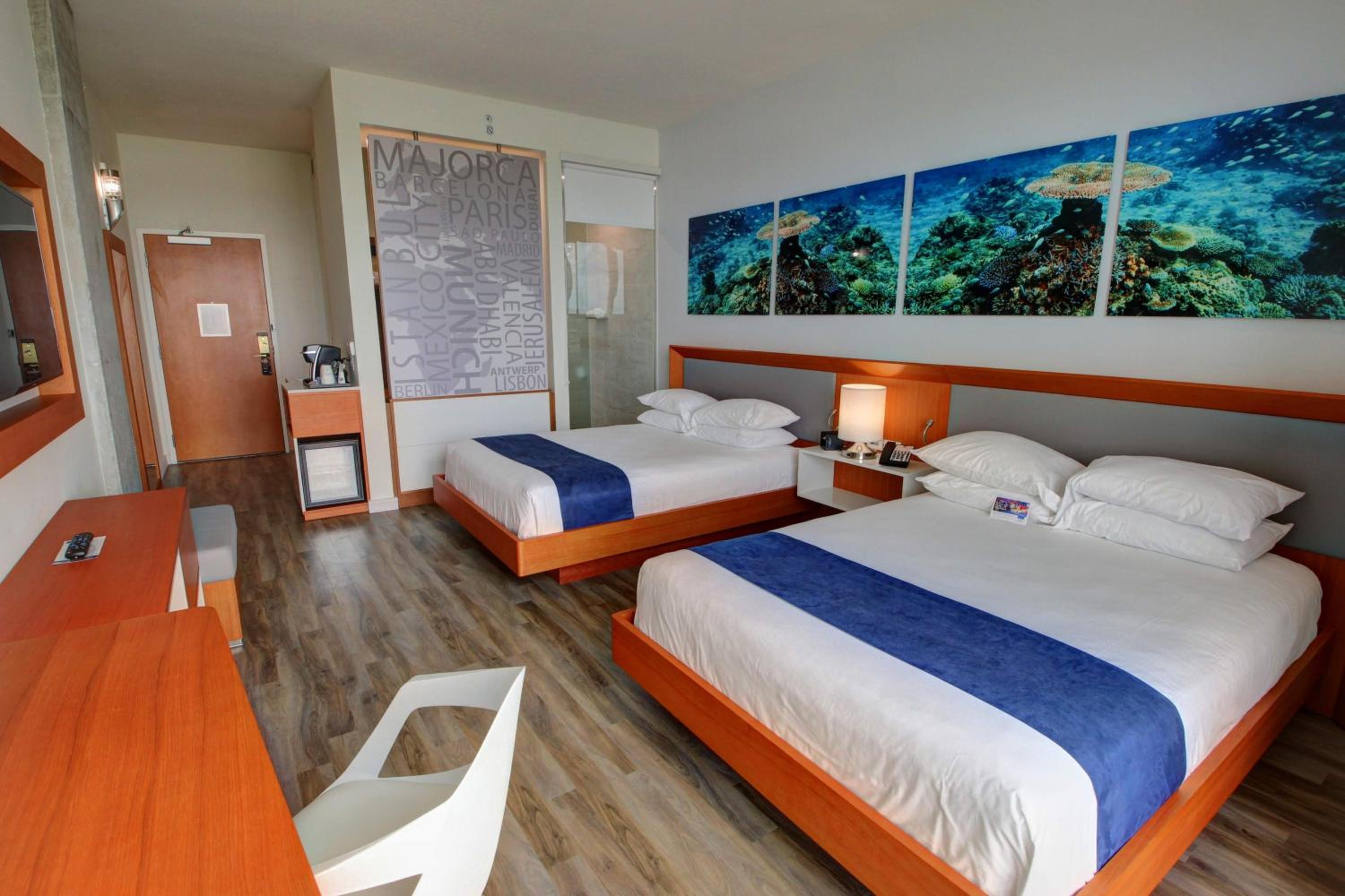 Quarto Queen com Duas Camas Queen