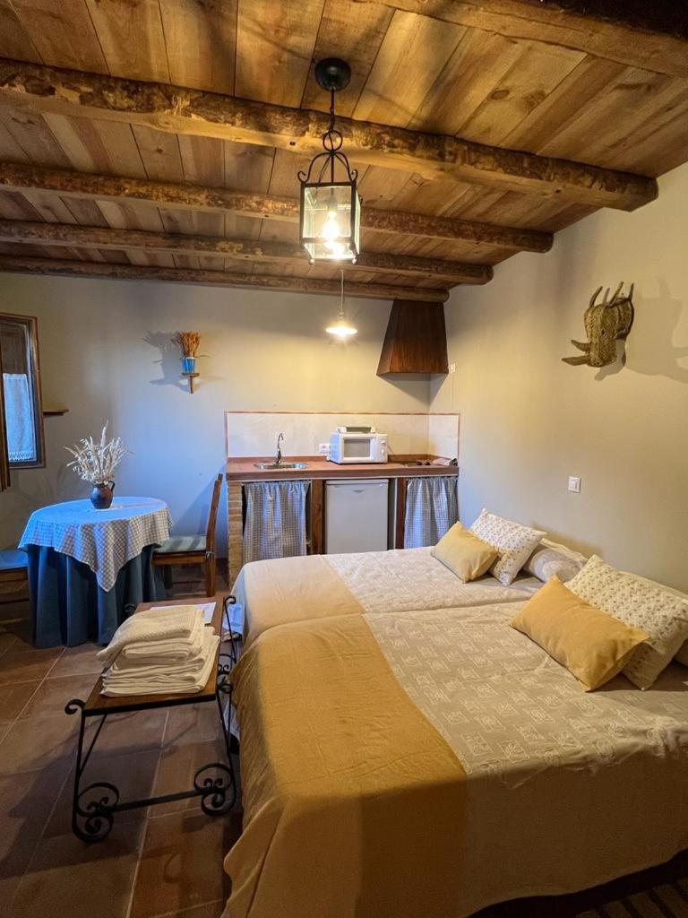 Estudio con vista al jardín