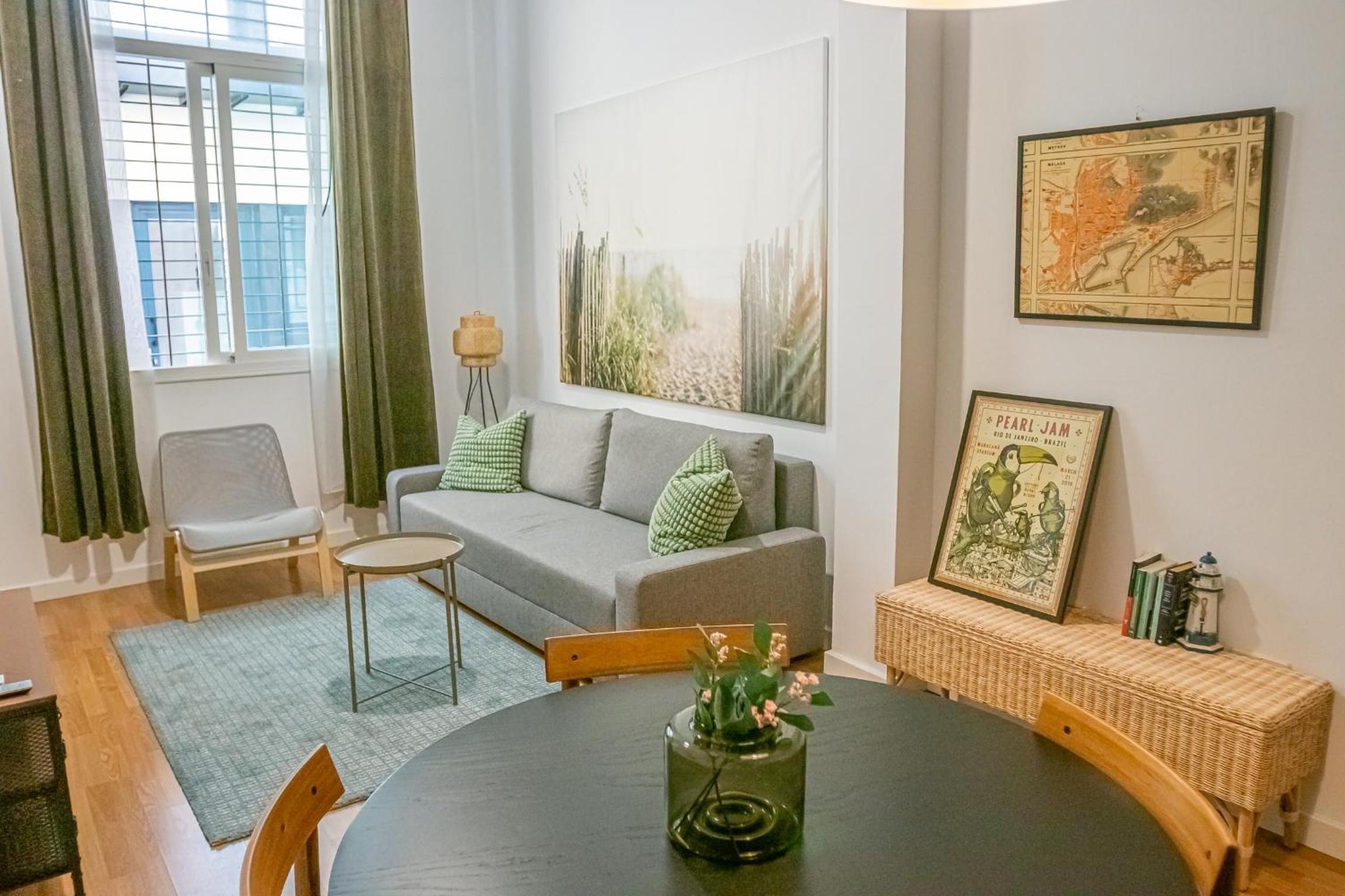 Apartamento de dos habitaciones