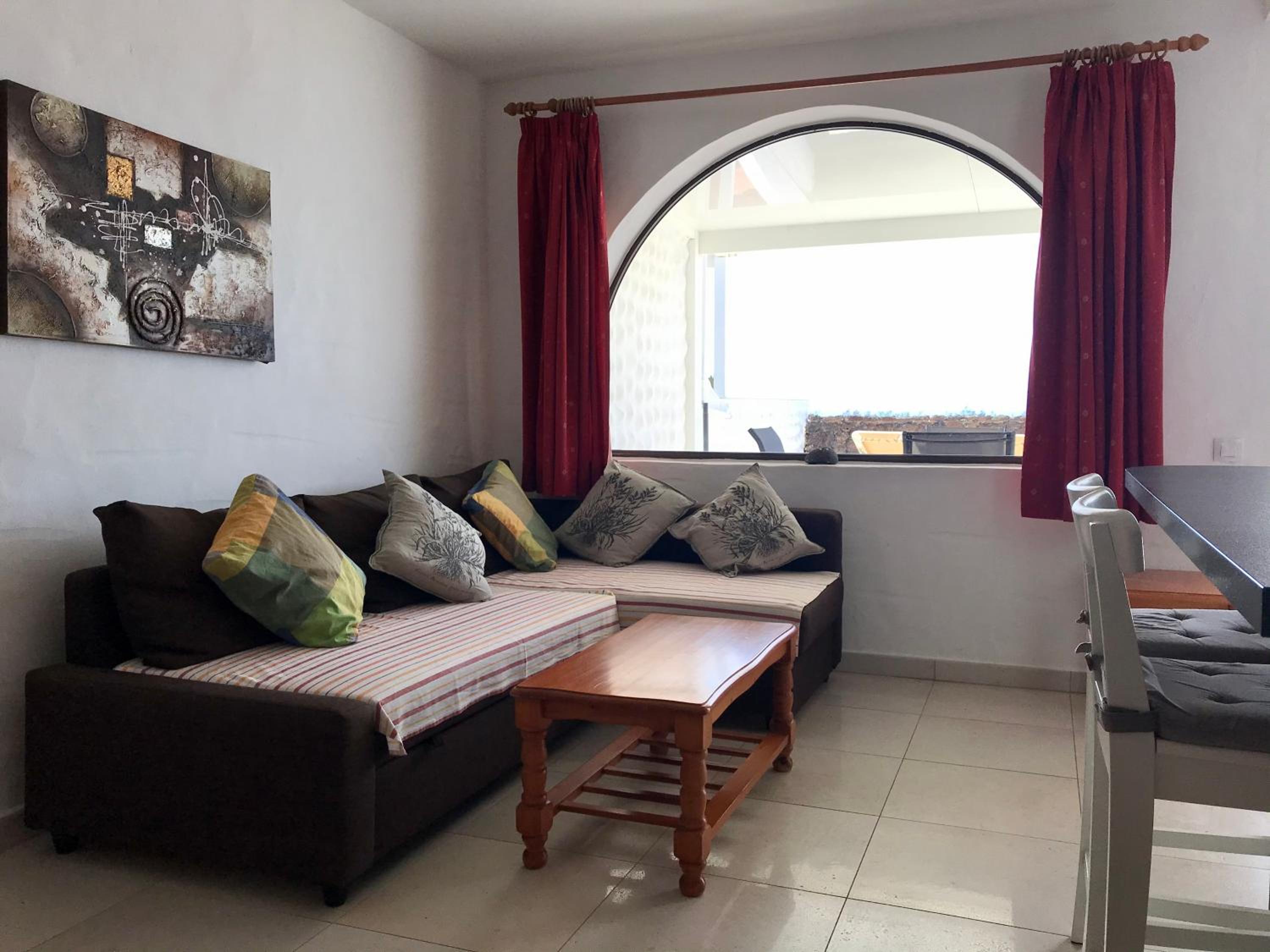 Apartamento de una habitación con vistas al mar y terraza