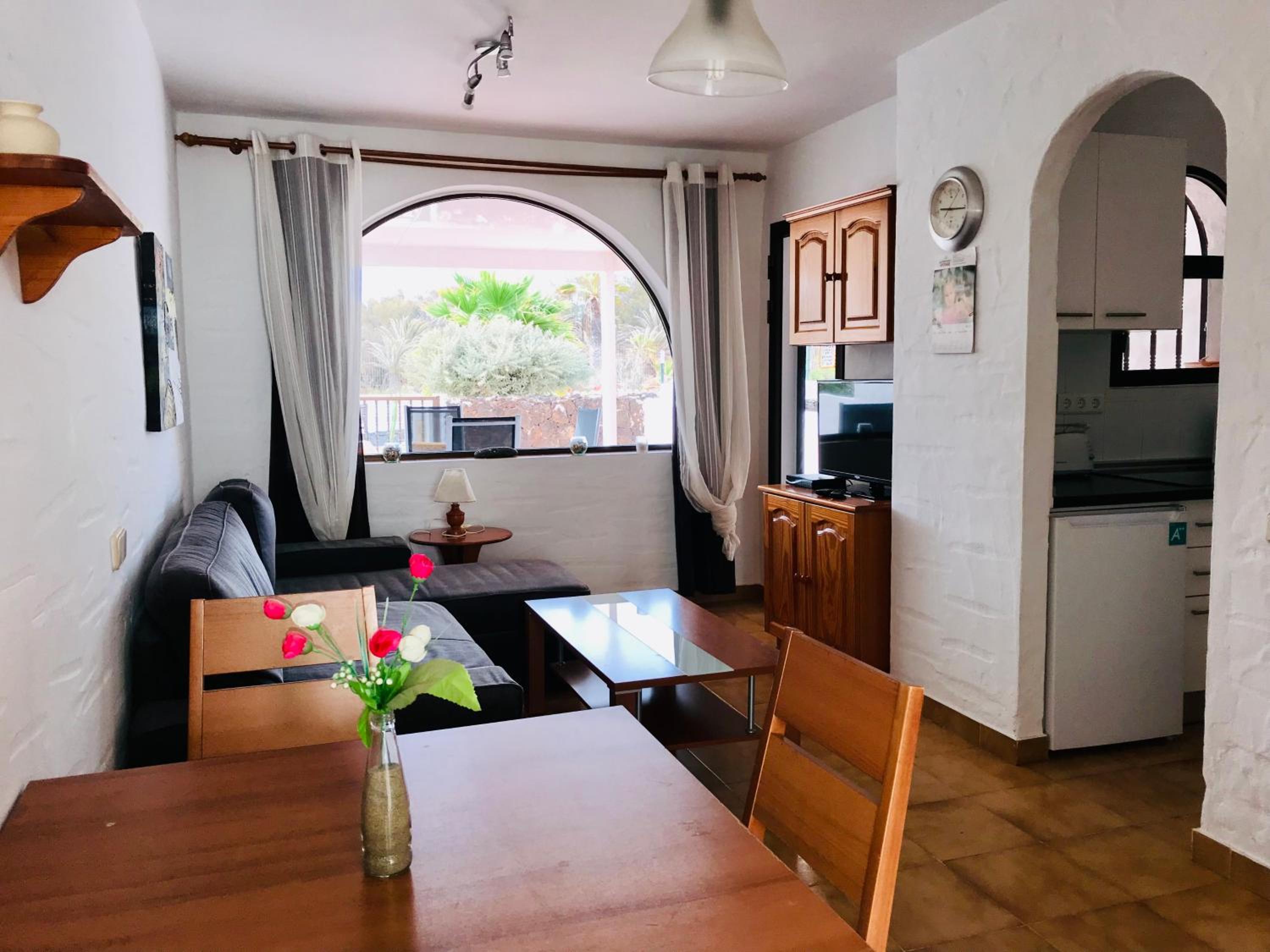 Apartamento de una habitación con terraza