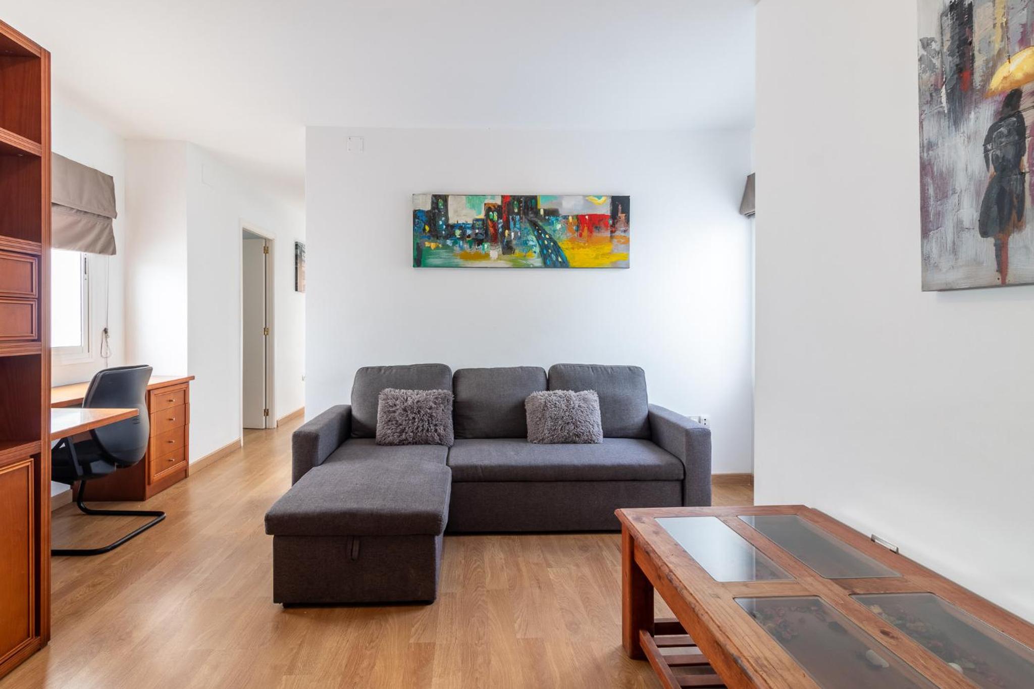 Apartamento de dos habitaciones
