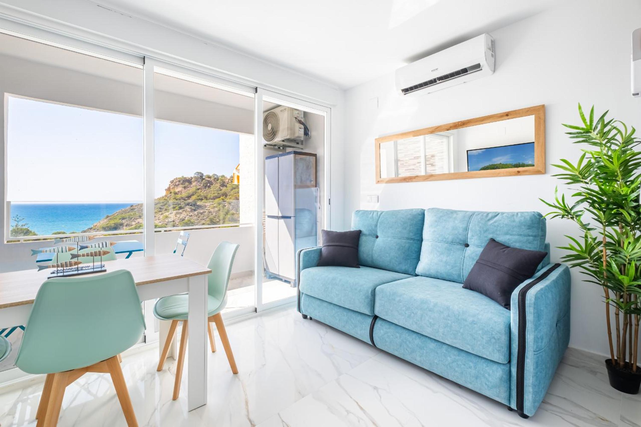 Apartamento con vista al mar