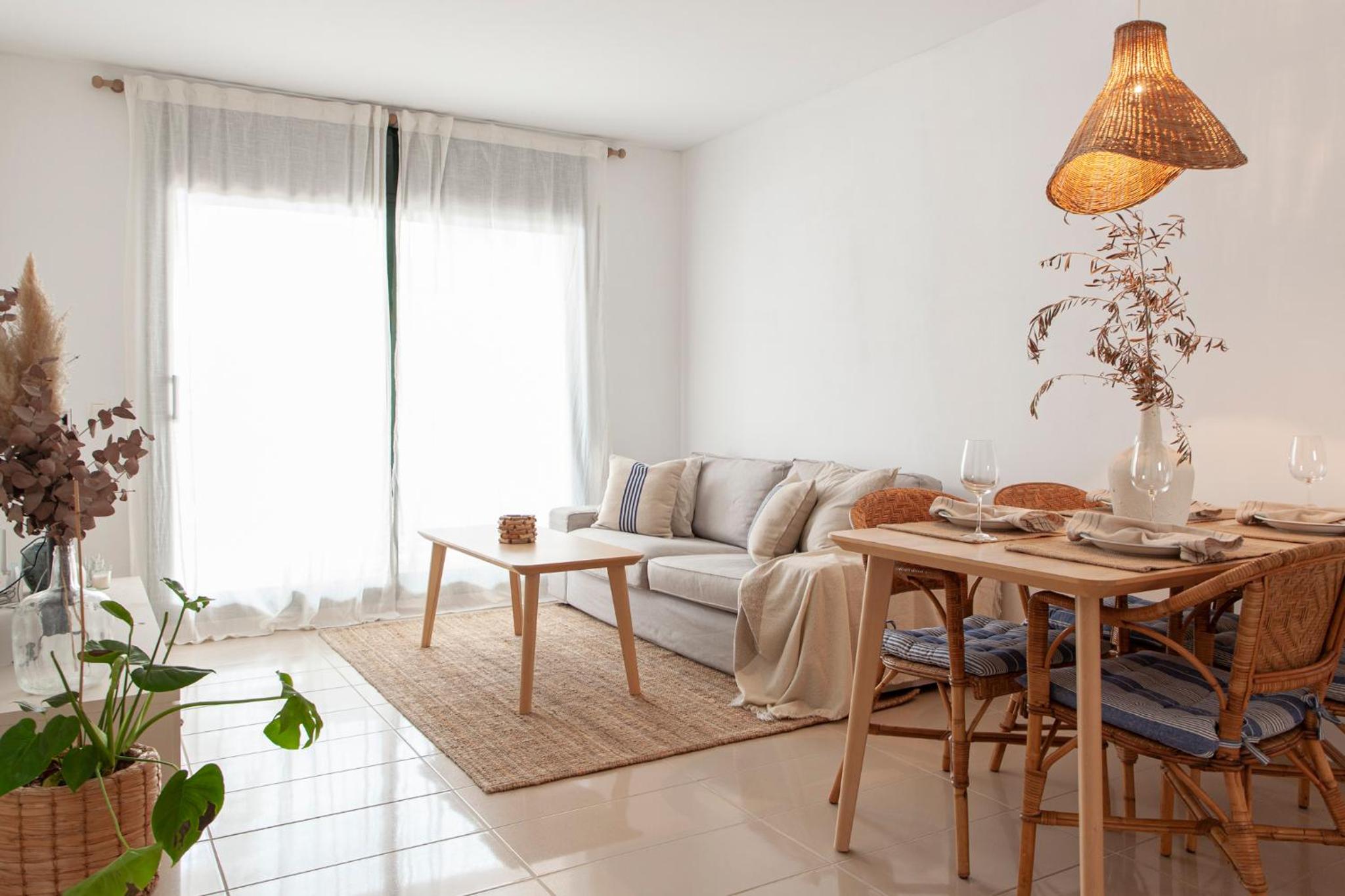 Apartamento de dos habitaciones