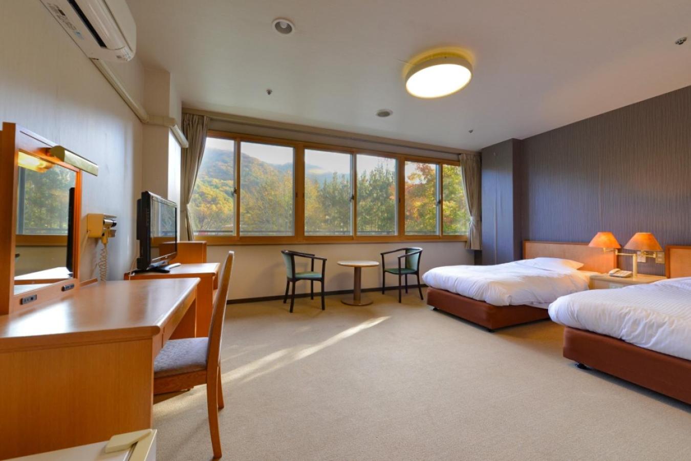 Twin Room With Mountain View