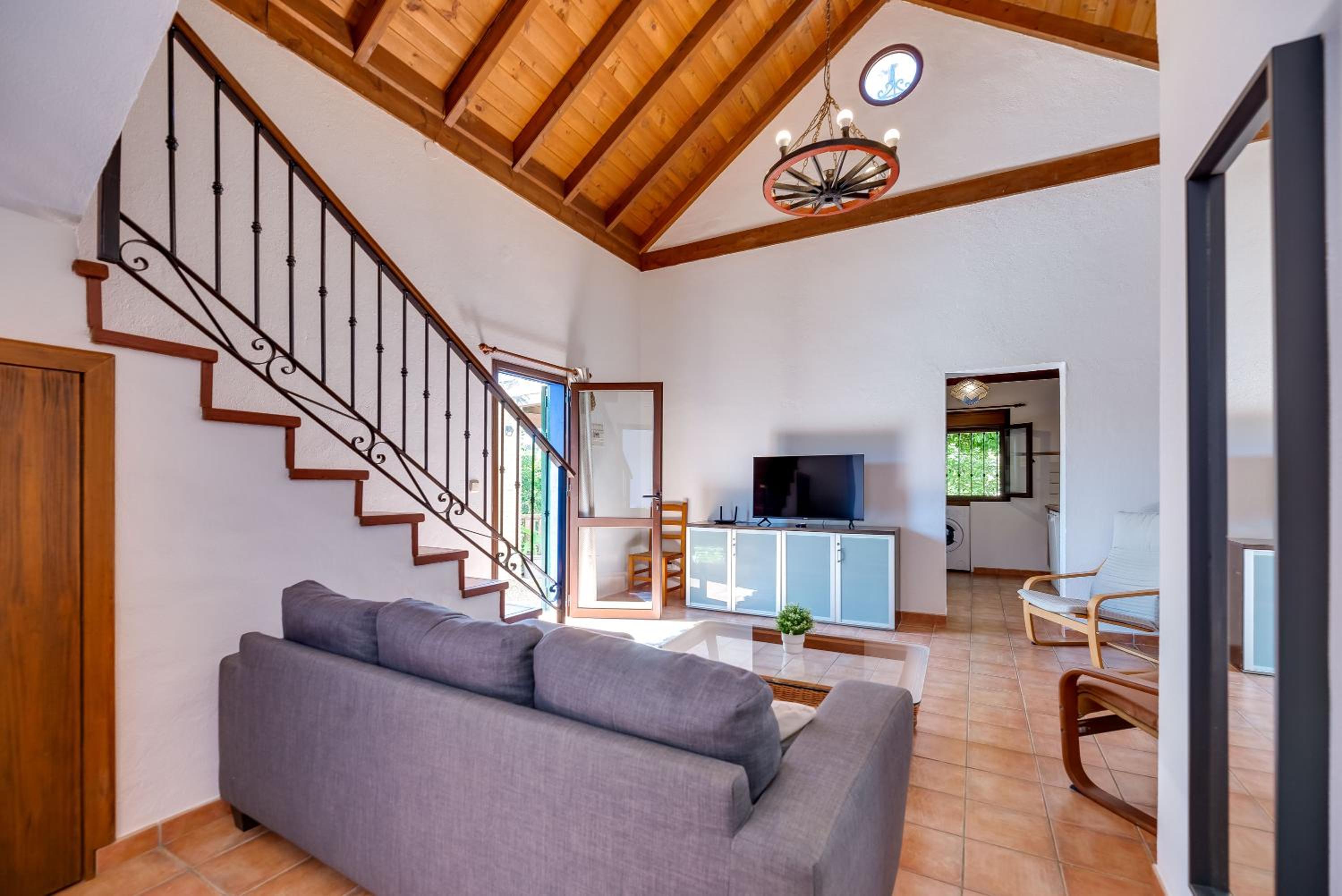Villa con vistas al jardín