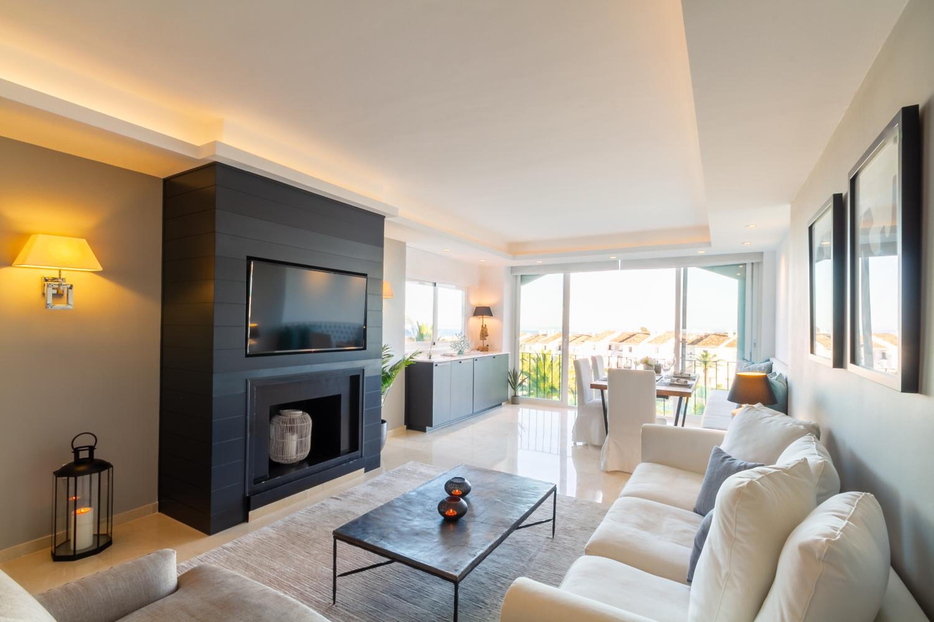 Apartamento con vista al mar
