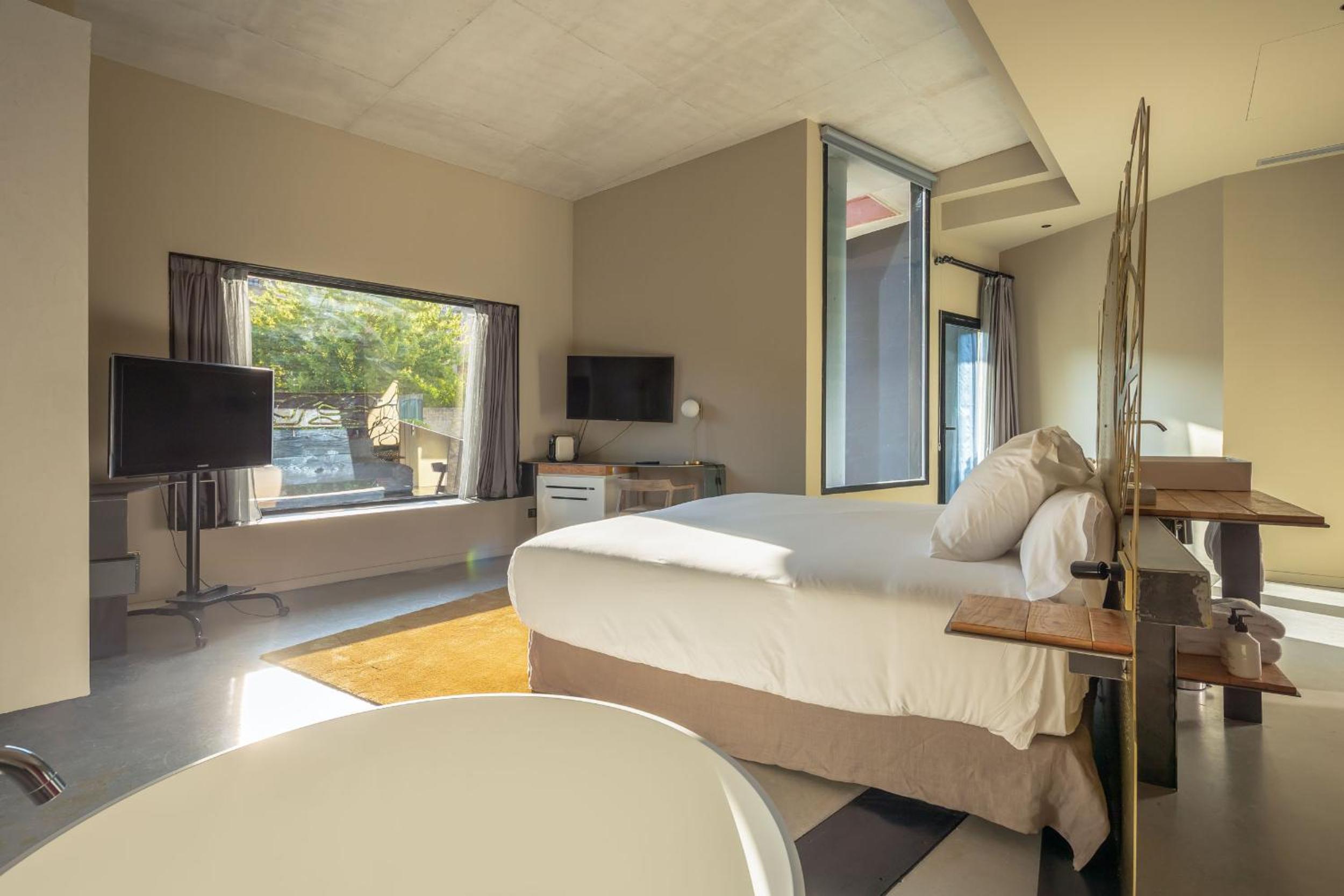 Estudio con terraza