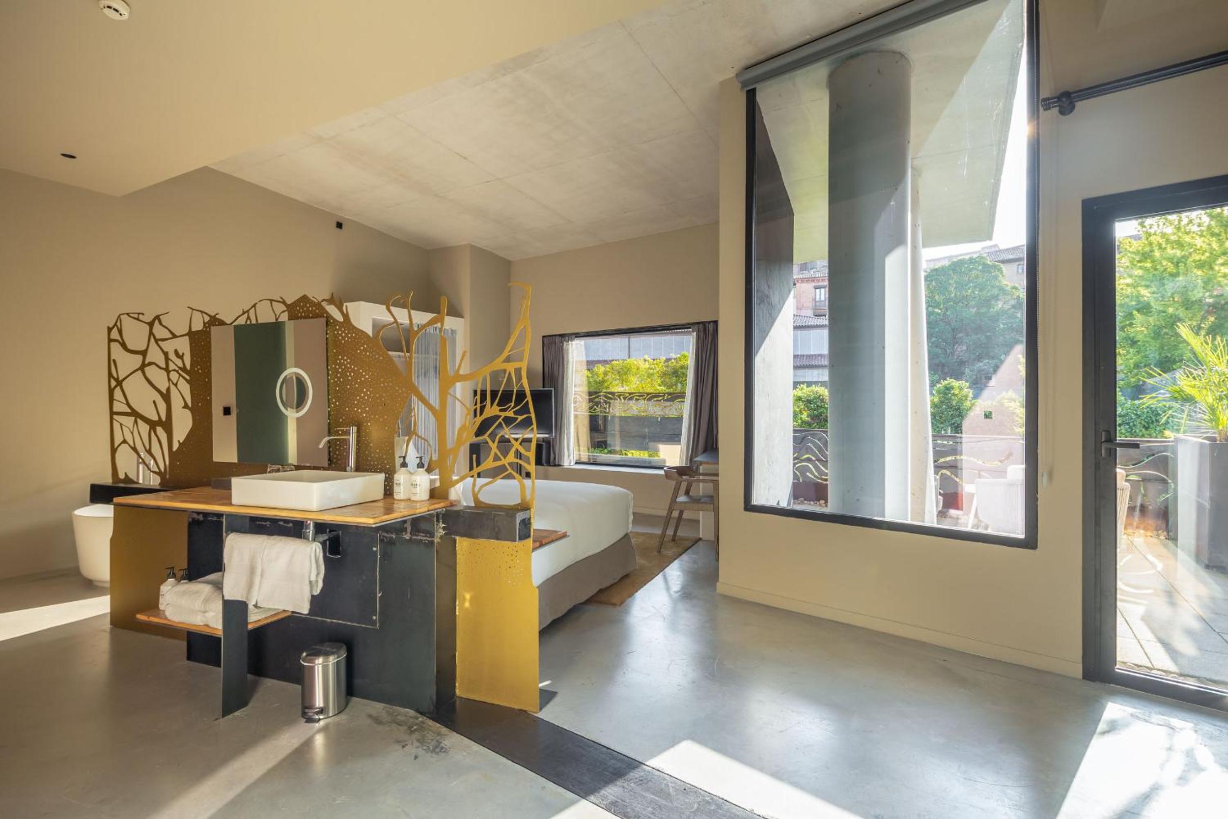Estudio con terraza Estudio con terraza