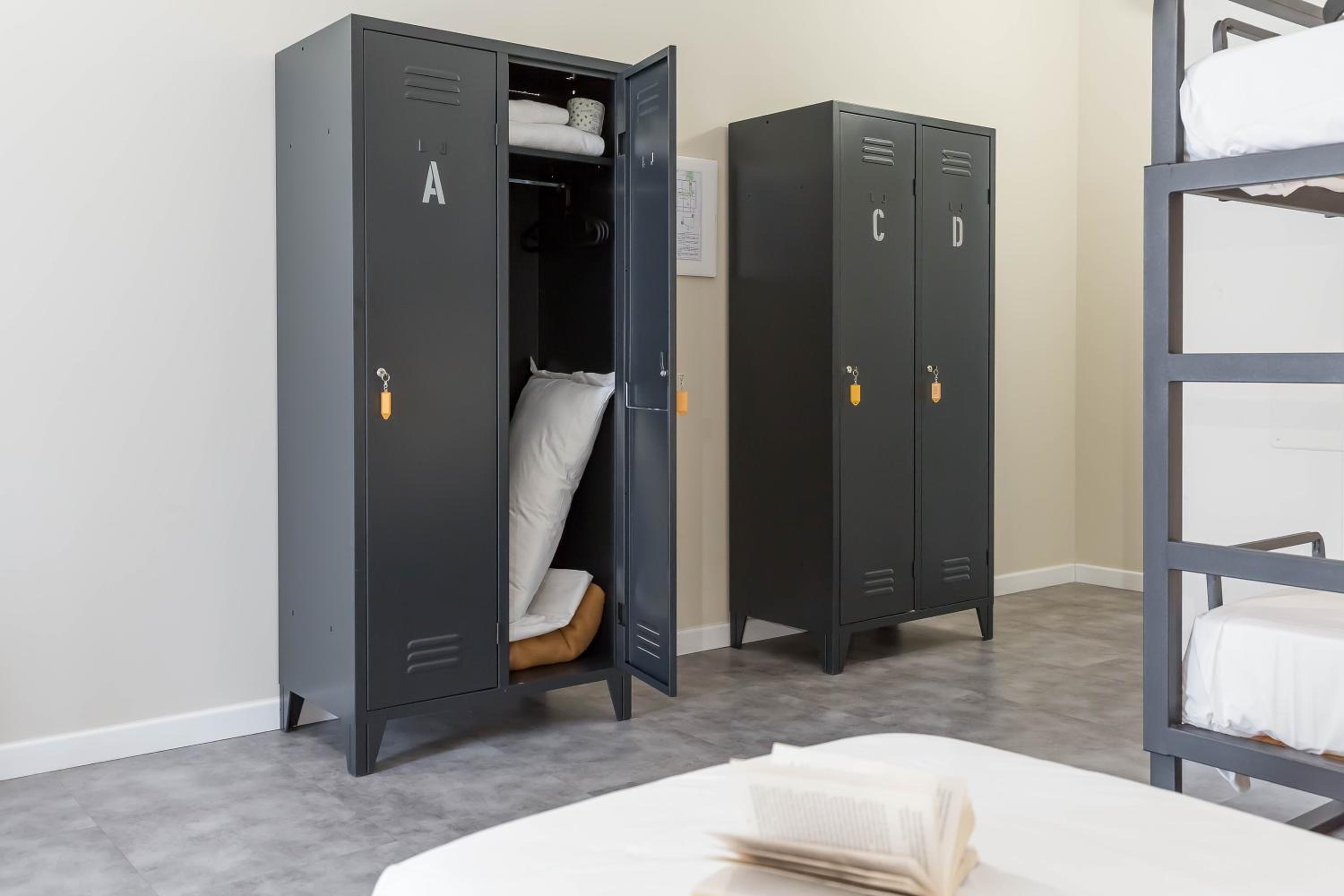Bed in 4-Bed Male Dormitory Room