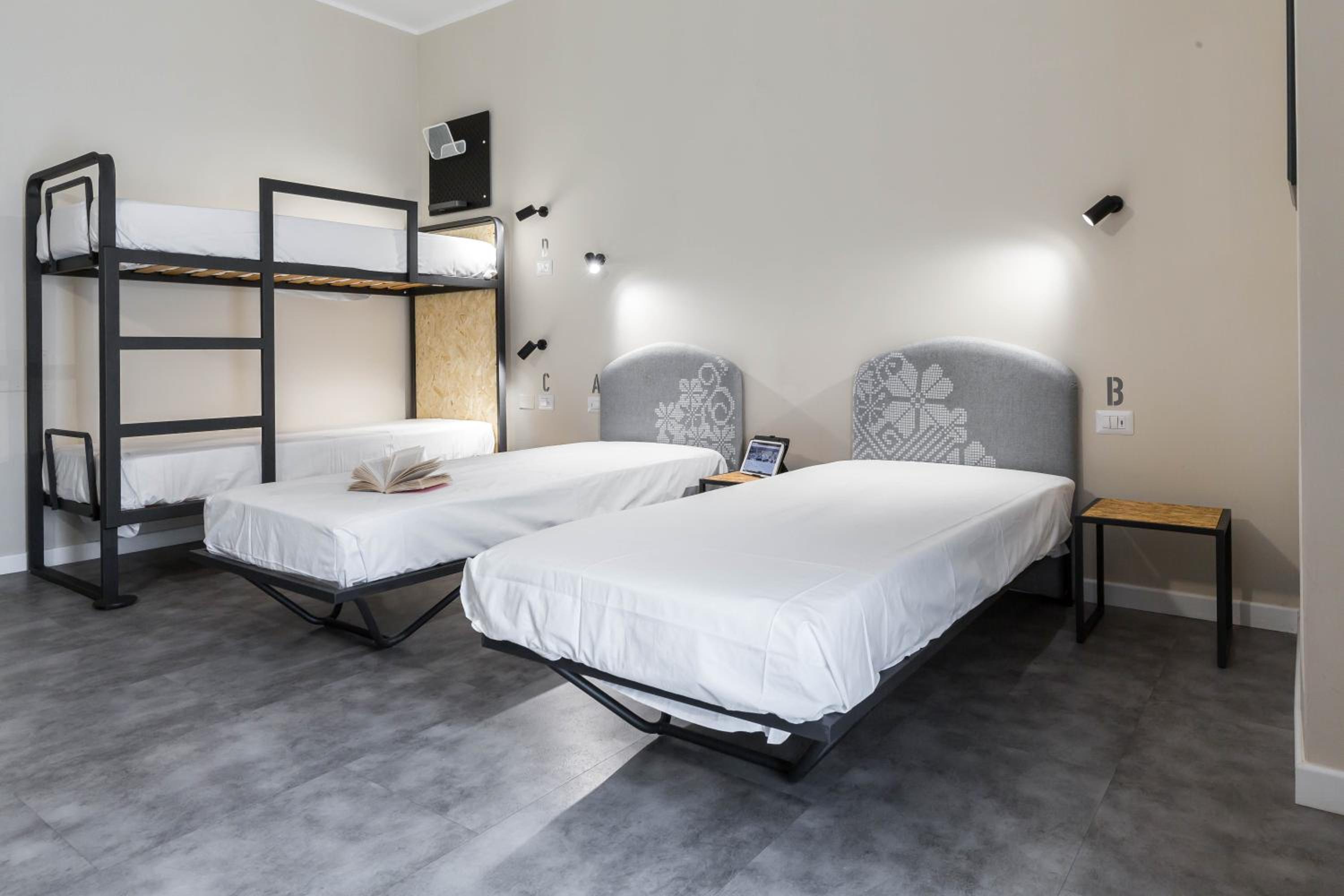 Bett im gemischten 4-Bett-Schlafsaal-Zimmer