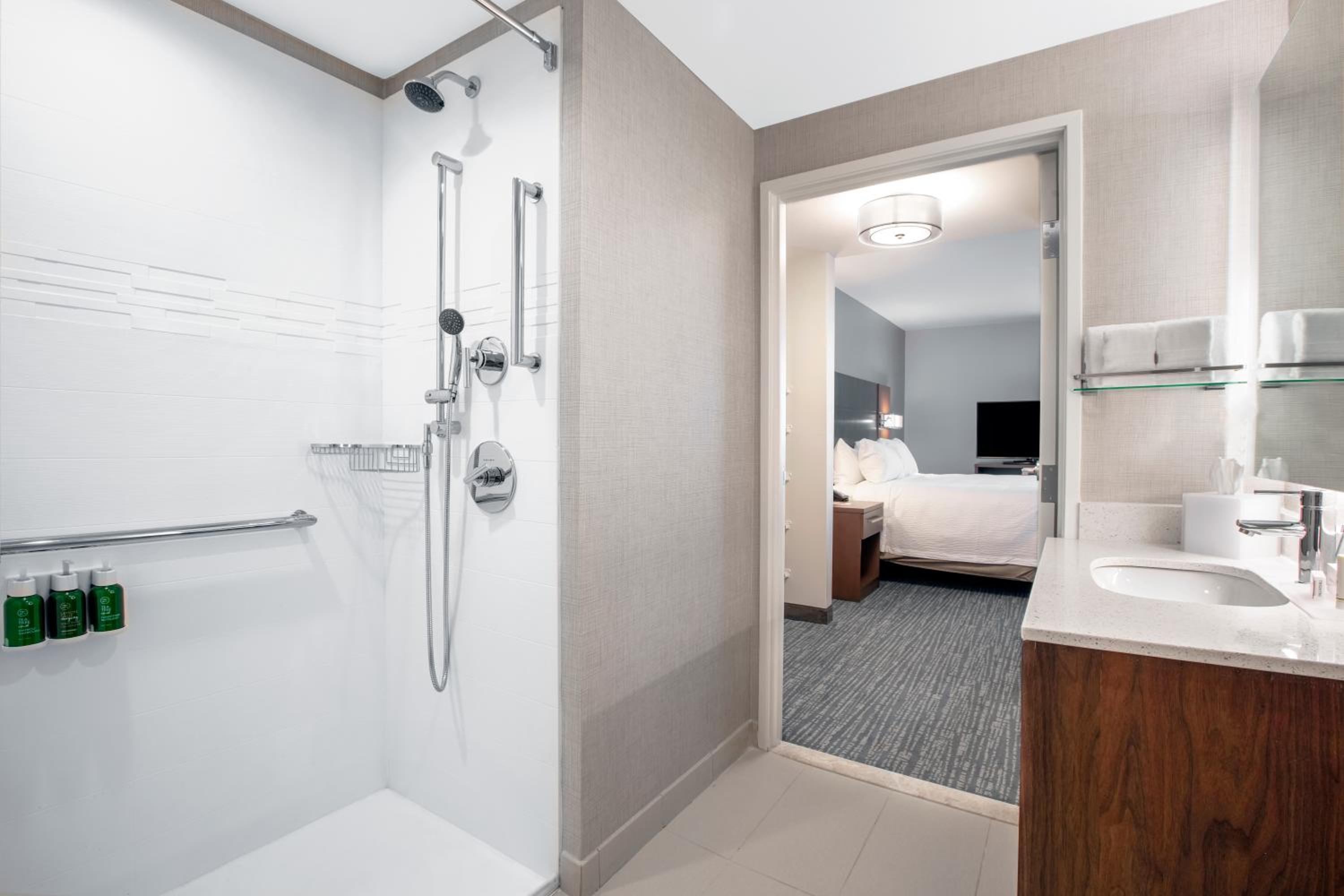 King Studio with Roll-in Shower - Mobility and Hearing Accessible photo 3