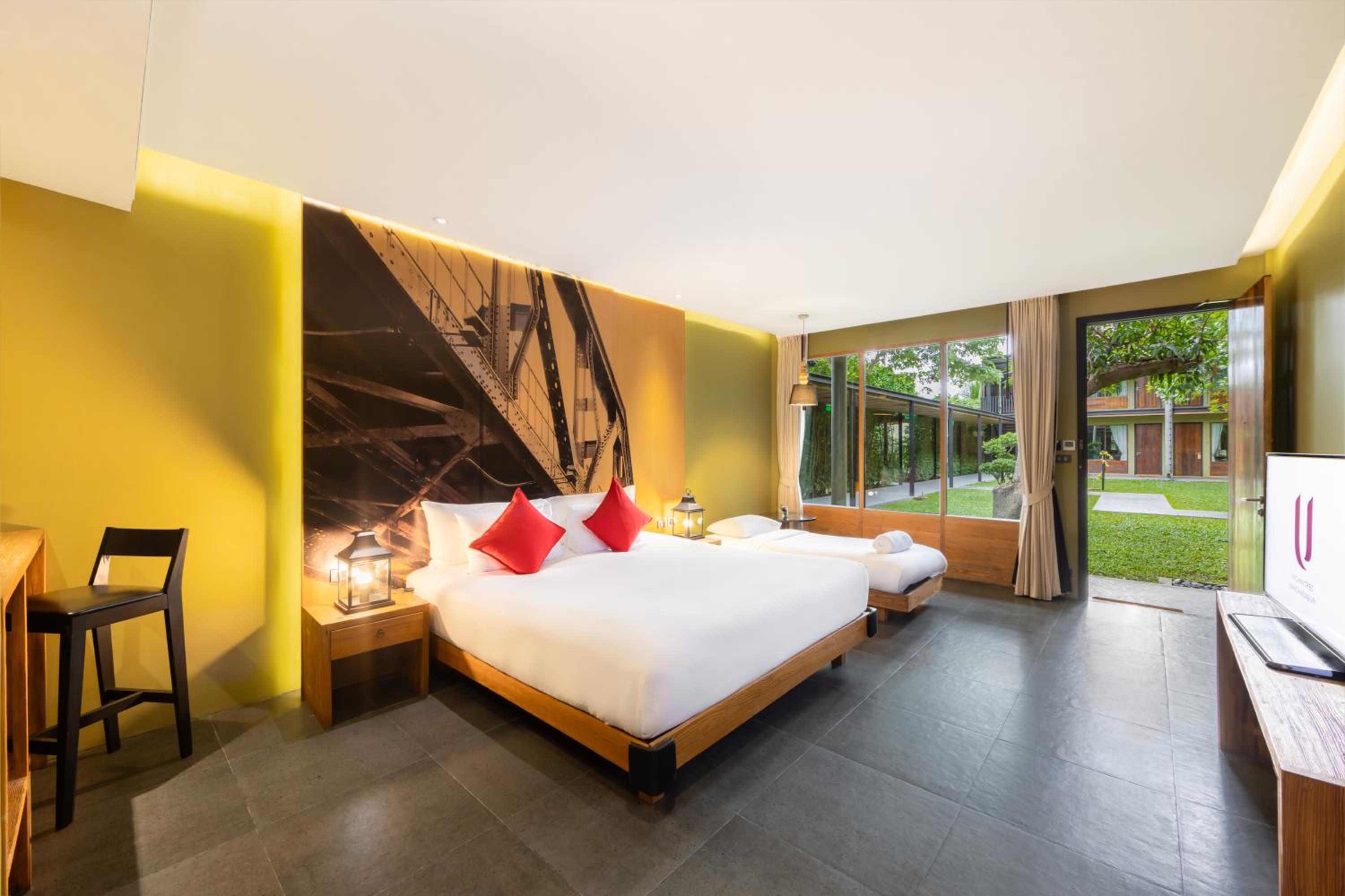  Deluxe Triple Garden View ( 24 hours Use of Room )  - Photo 2