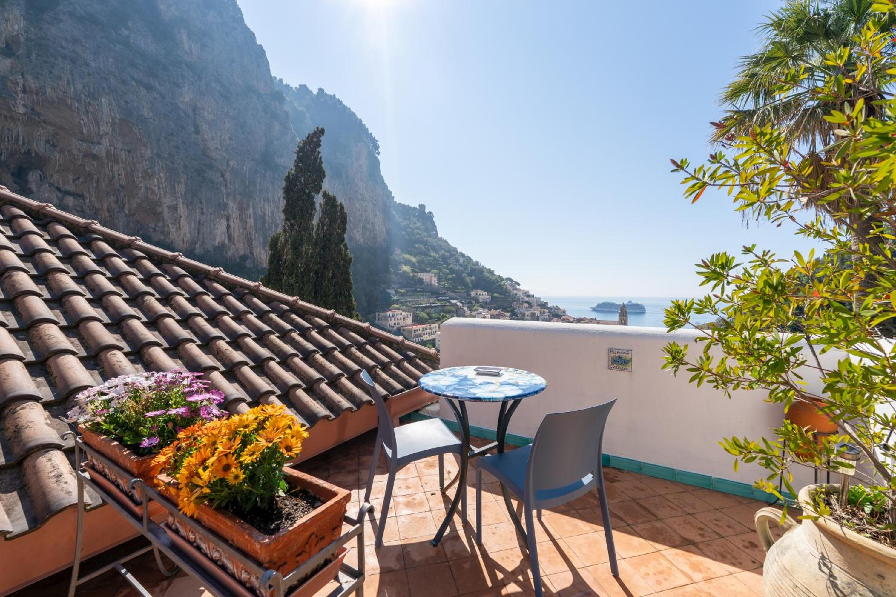 Attic Double Room with Sea View and external Terrace