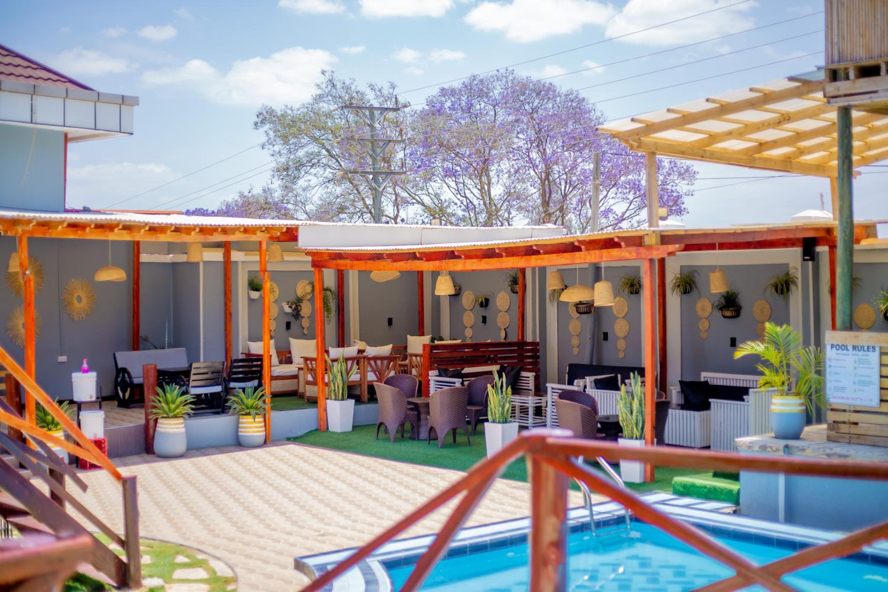 Double or Twin Room with Pool View
