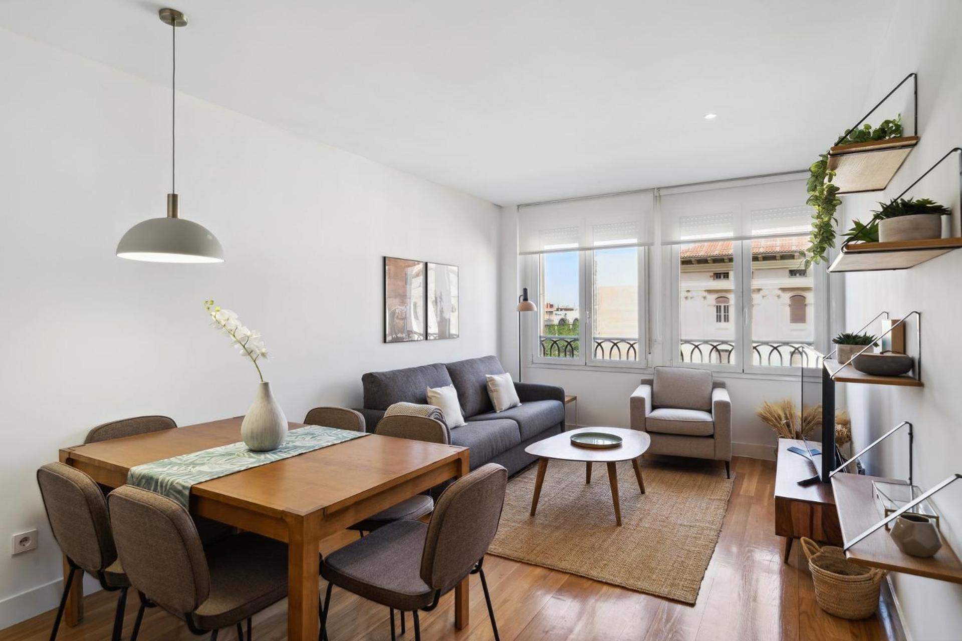Apartamento de dos habitaciones confortable