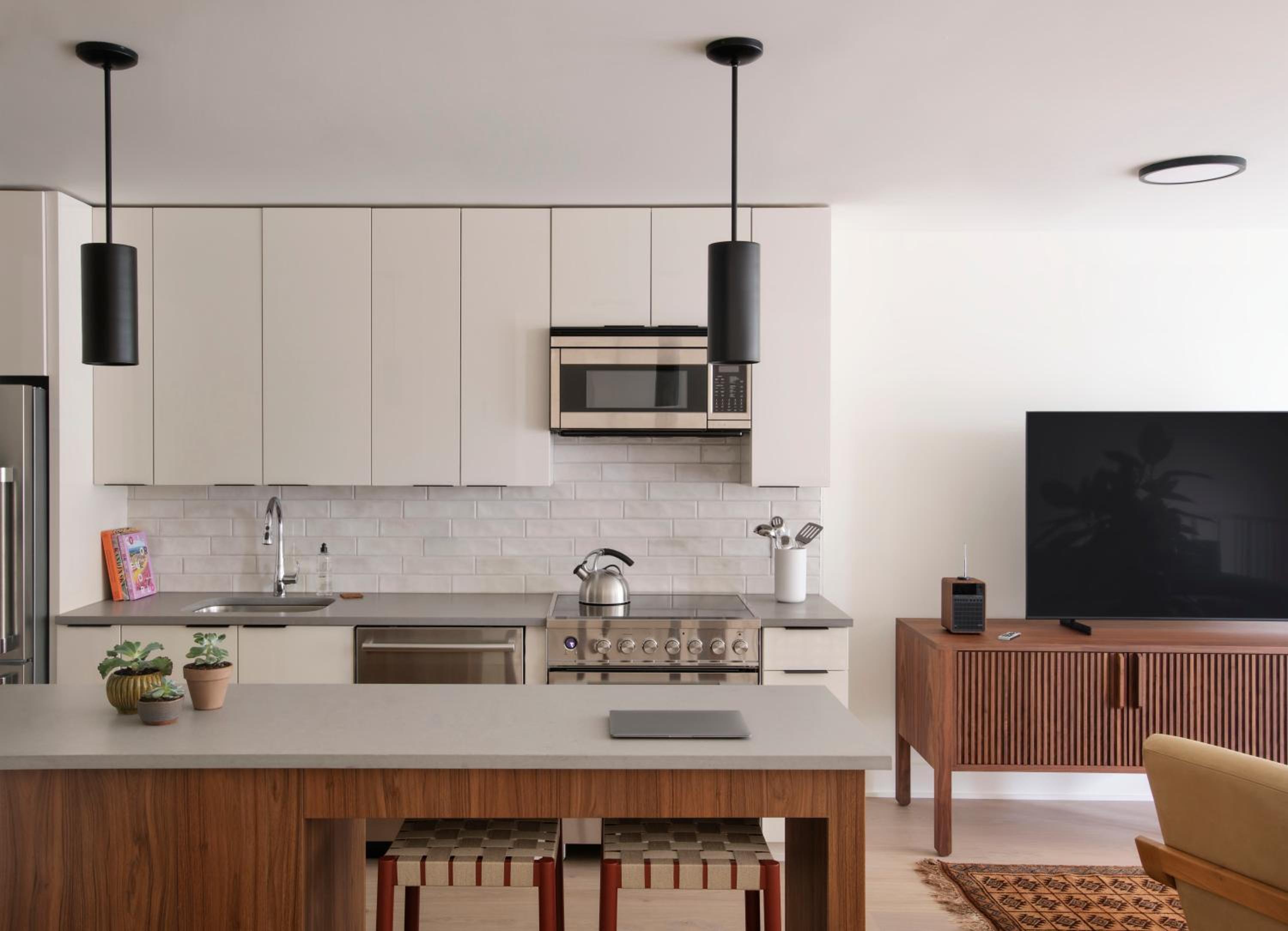 Two Bedroom Two-Level Townhome+Private Terrace